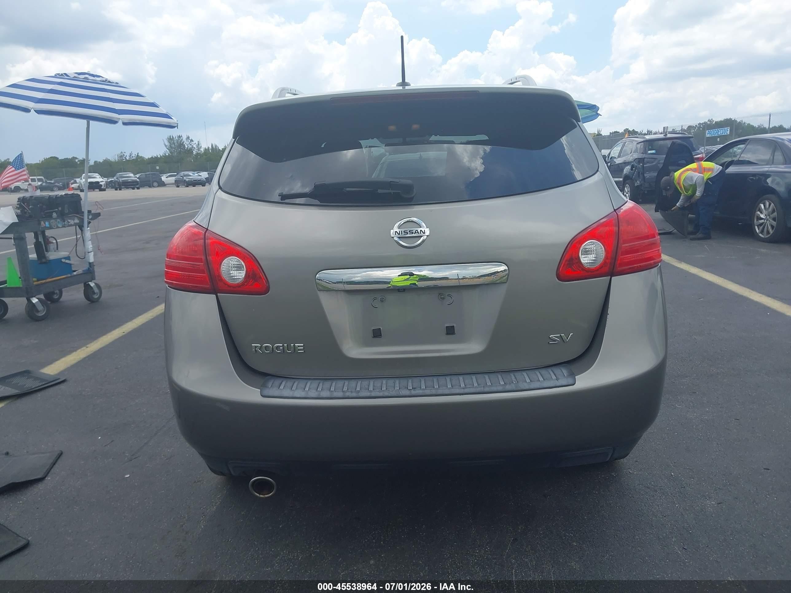 2011 Nissan Rogue Sv Gray vin: JN8AS5MT5BW565834