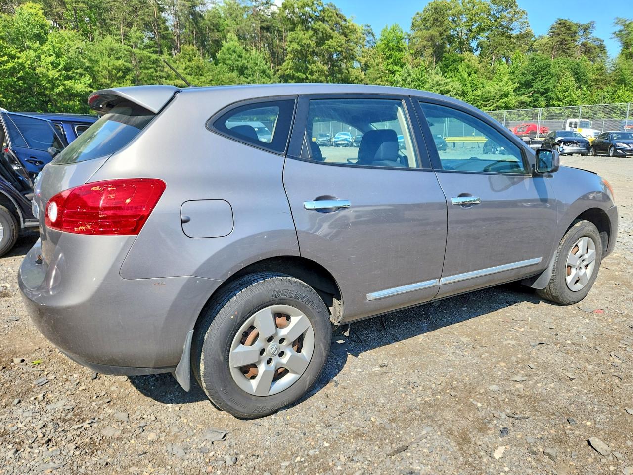 2011 Nissan Rogue S Серый vin: JN8AS5MT5BW566501
