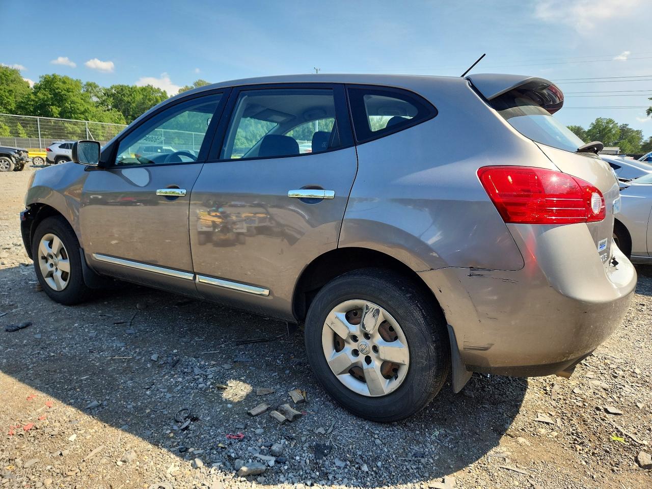 2011 Nissan Rogue S Серый vin: JN8AS5MT5BW566501