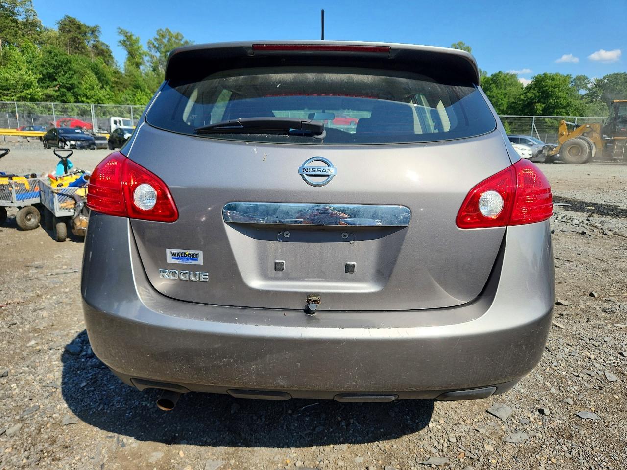 2011 Nissan Rogue S Серый vin: JN8AS5MT5BW566501