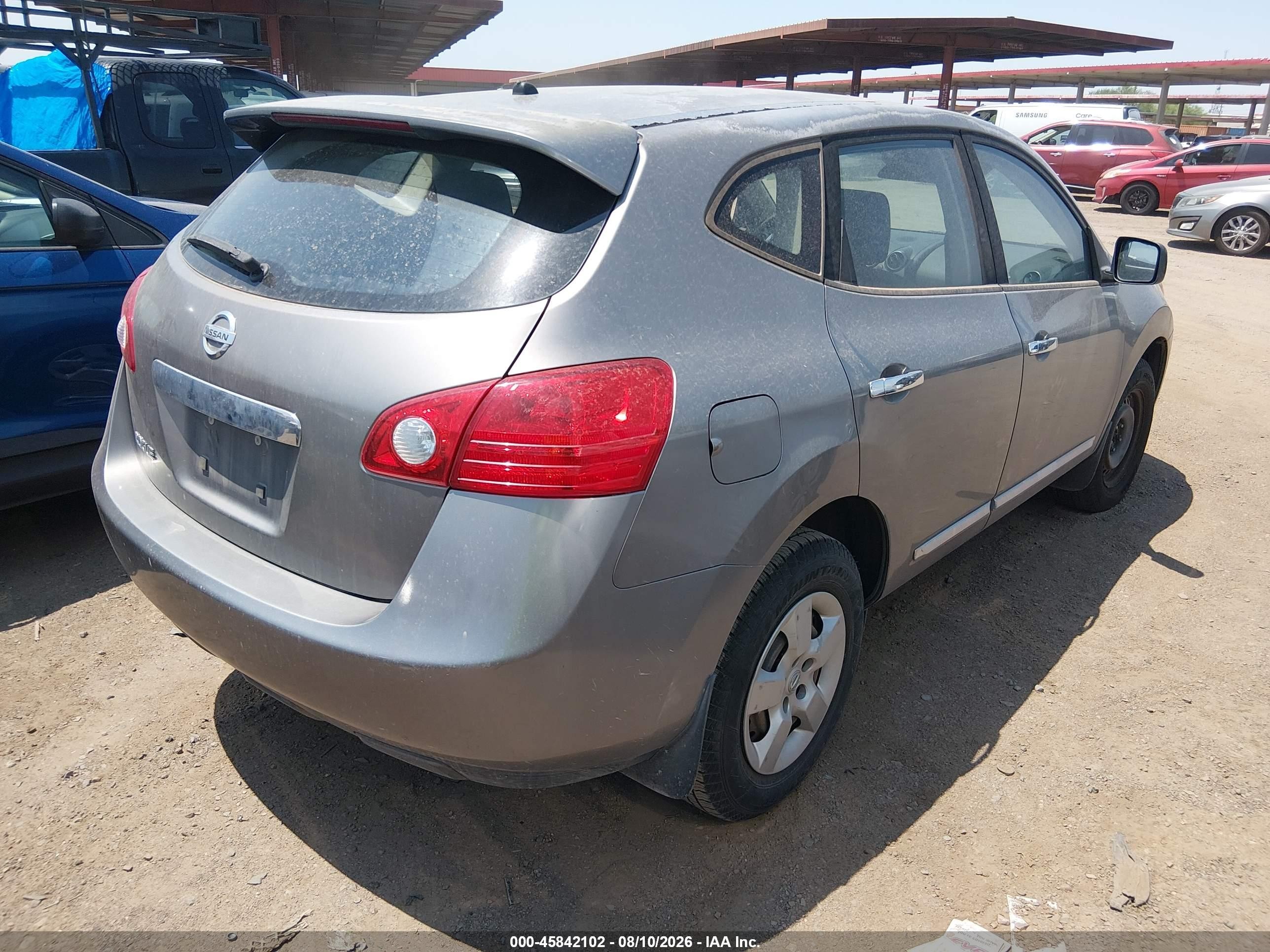 2011 Nissan Rogue S Gray vin: JN8AS5MT5BW570810
