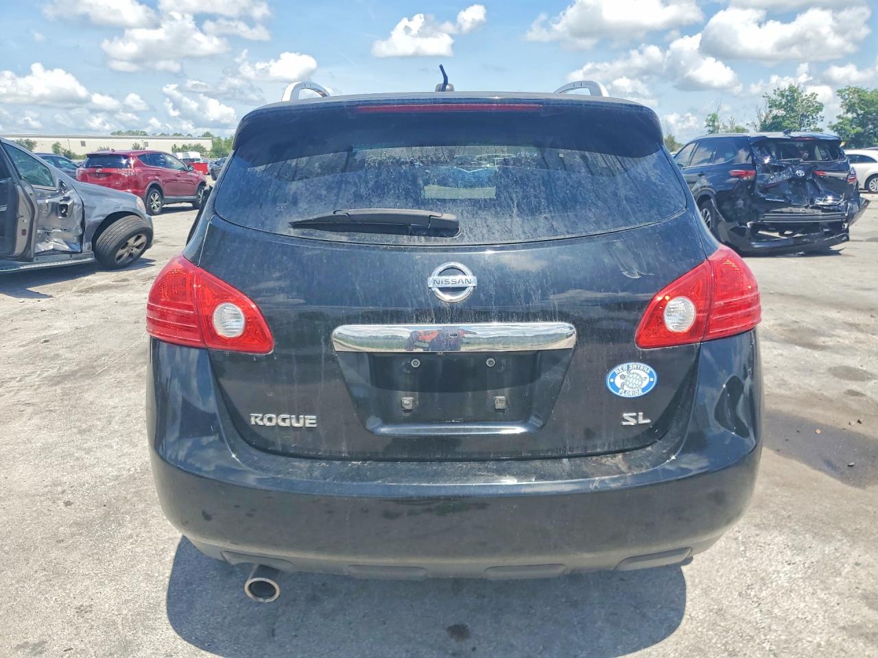 2011 Nissan Rogue S Black vin: JN8AS5MT5BW571763