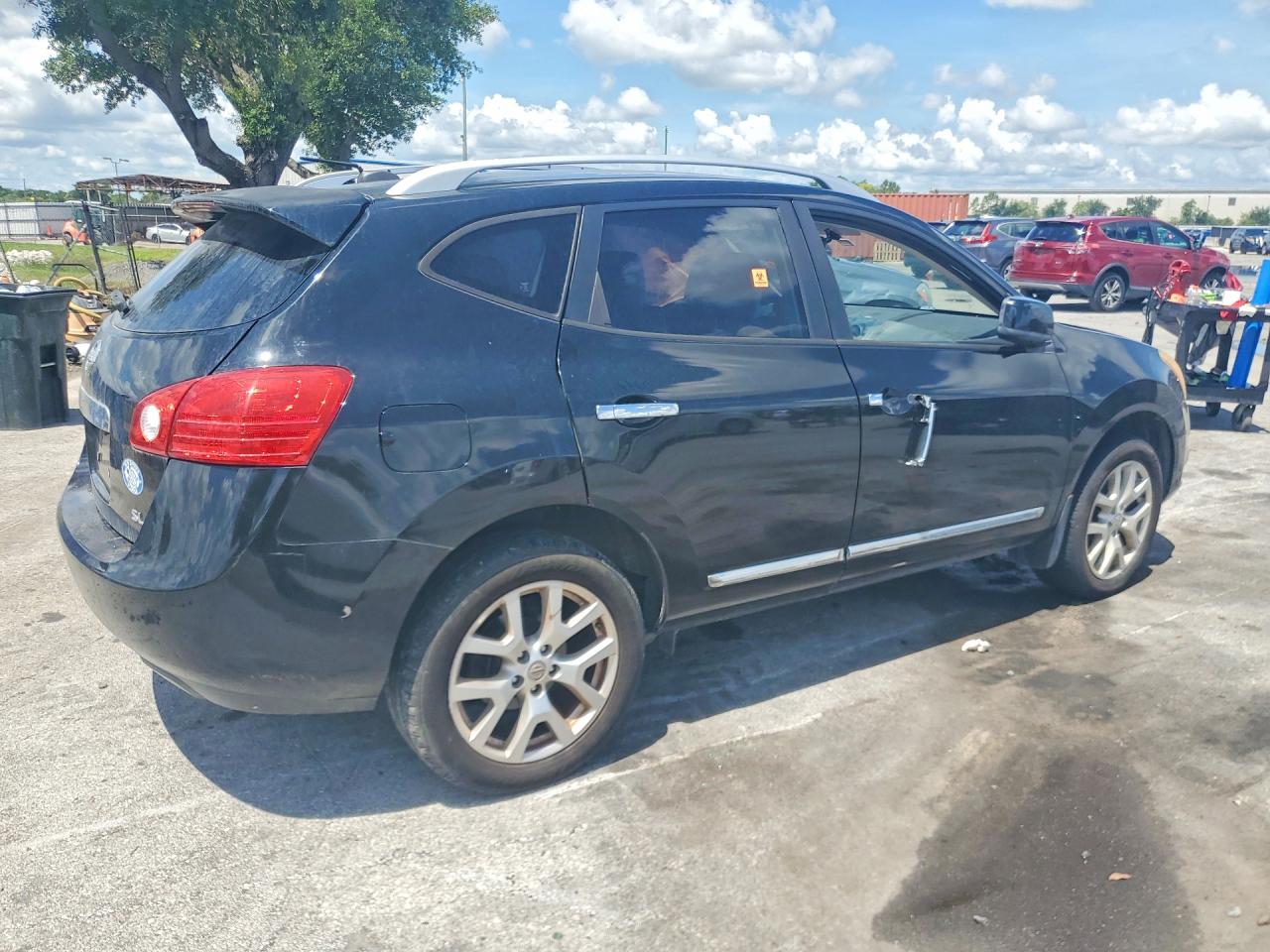 2011 Nissan Rogue S Black vin: JN8AS5MT5BW571763