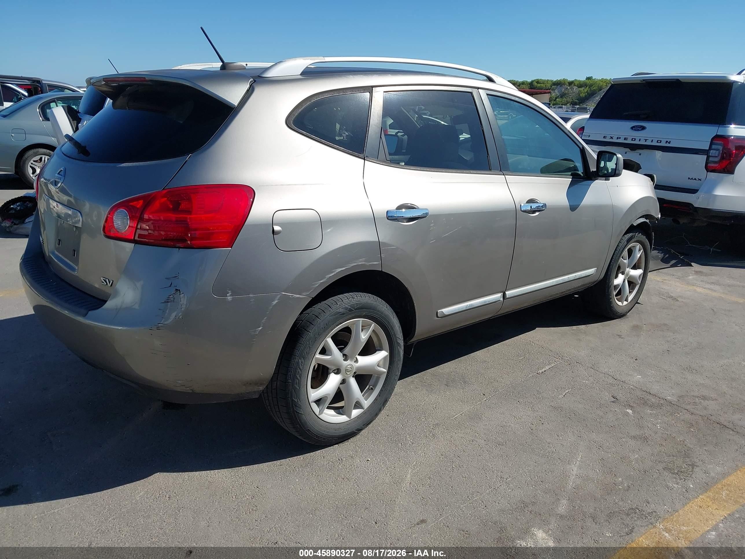 2011 Nissan Rogue Sv Серый vin: JN8AS5MT5BW573917