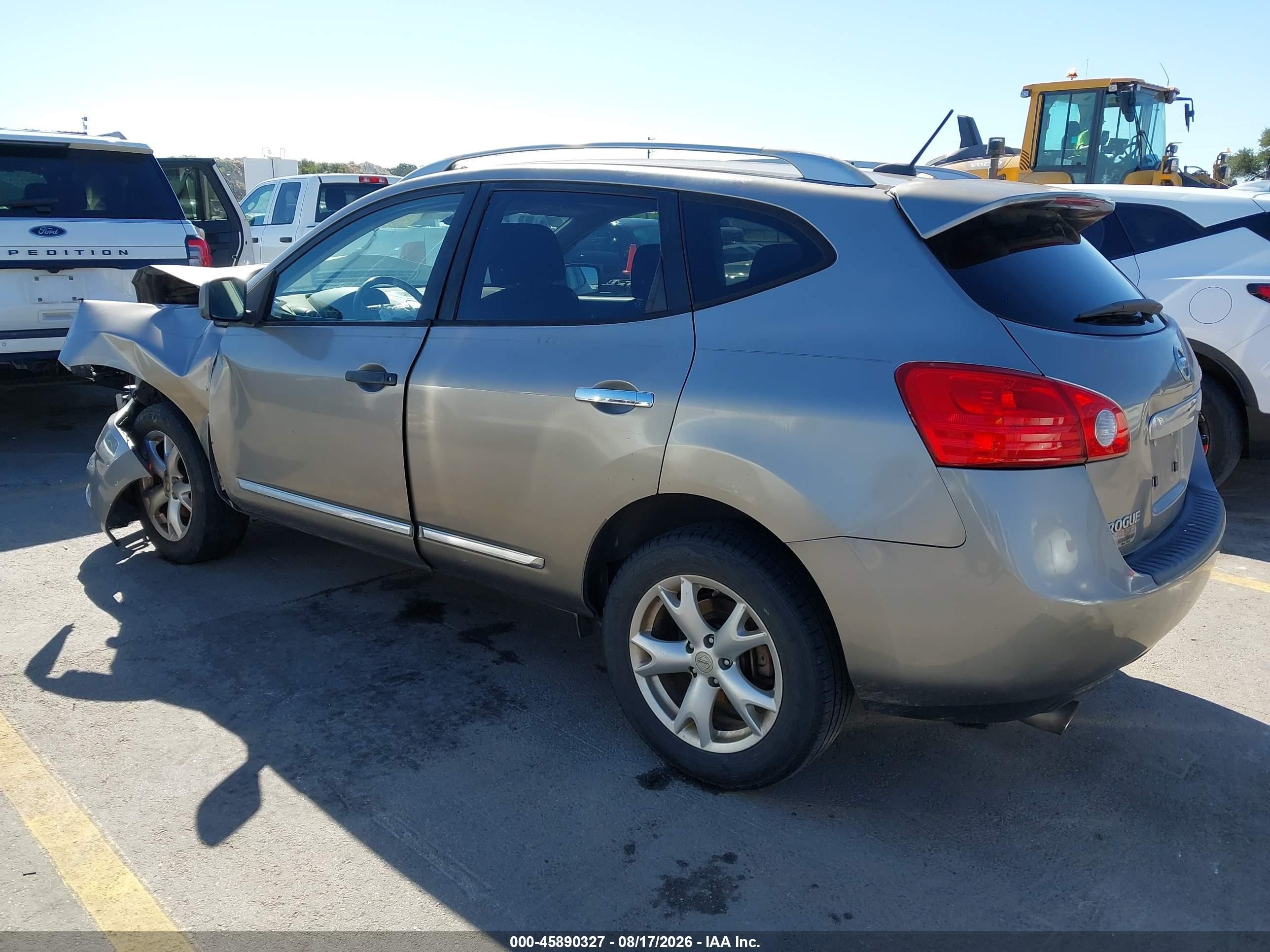 2011 Nissan Rogue Sv Серый vin: JN8AS5MT5BW573917