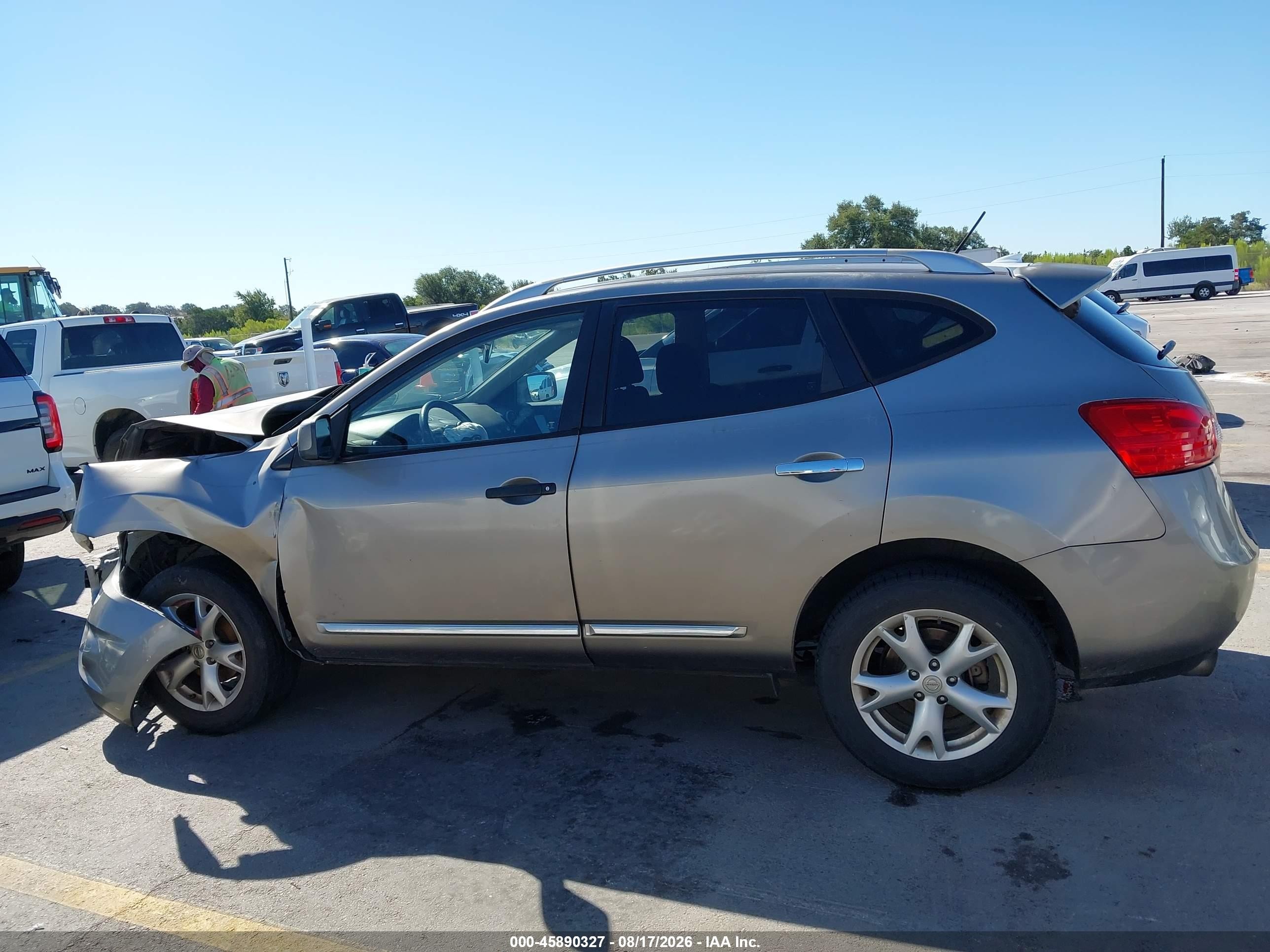 2011 Nissan Rogue Sv Серый vin: JN8AS5MT5BW573917