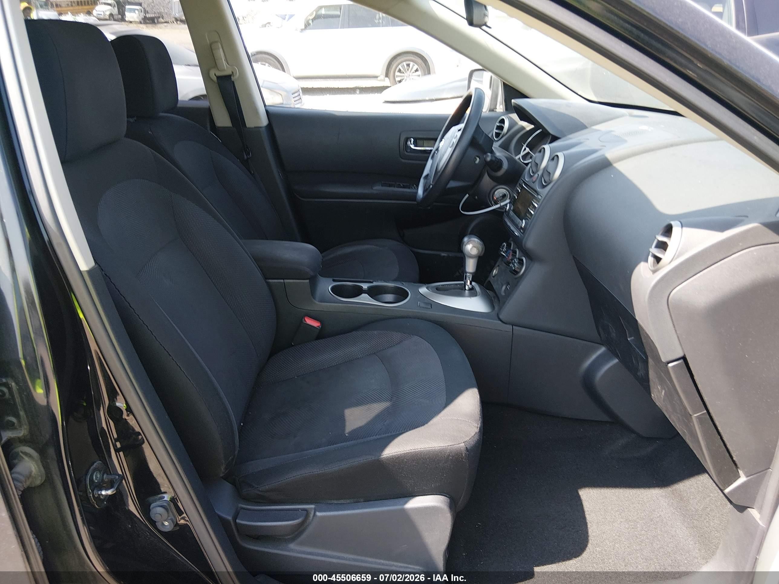 2012 Nissan Rogue S Black vin: JN8AS5MT5CW251599