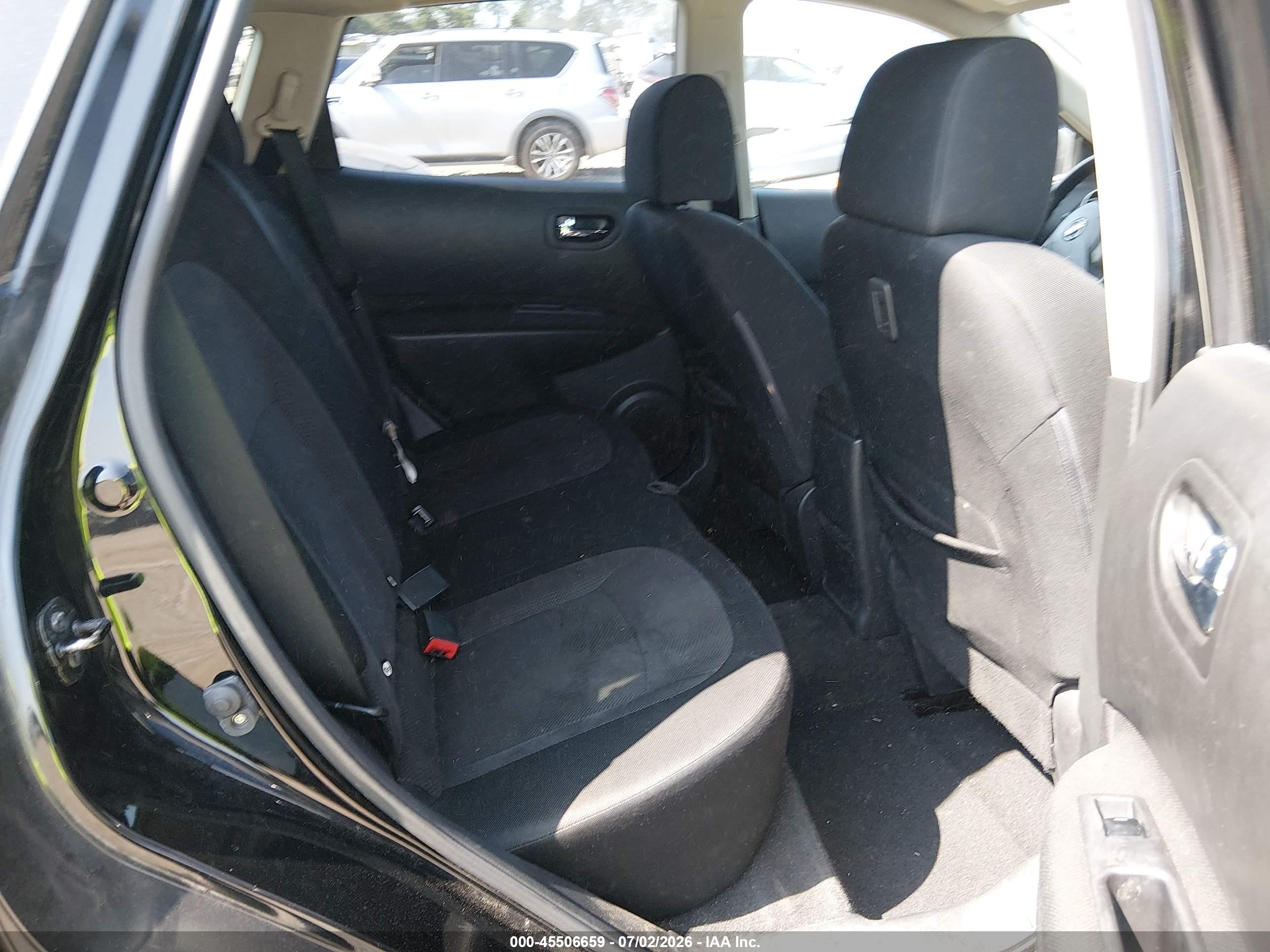 2012 Nissan Rogue S Black vin: JN8AS5MT5CW251599