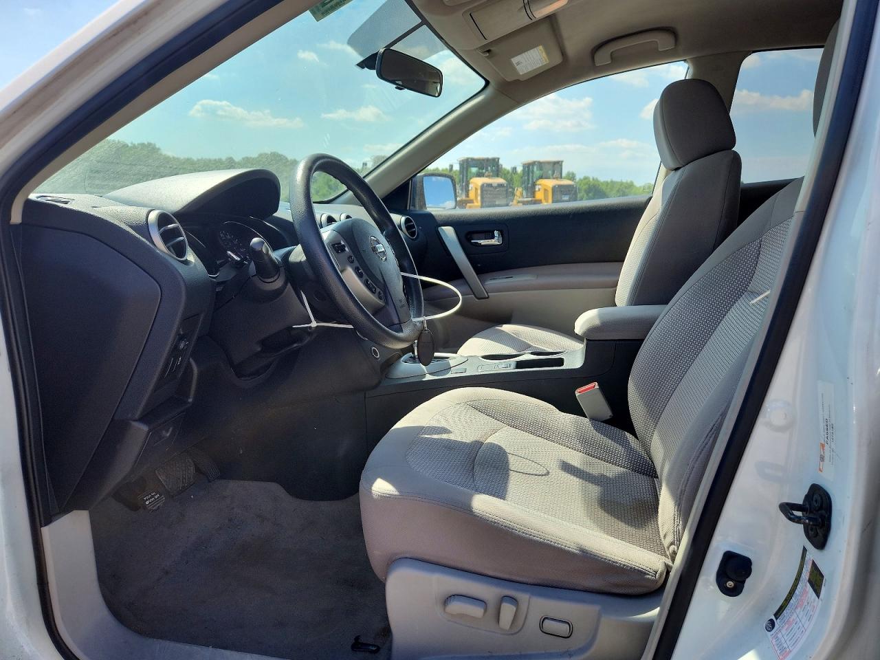 2012 Nissan Rogue S White vin: JN8AS5MT5CW253546