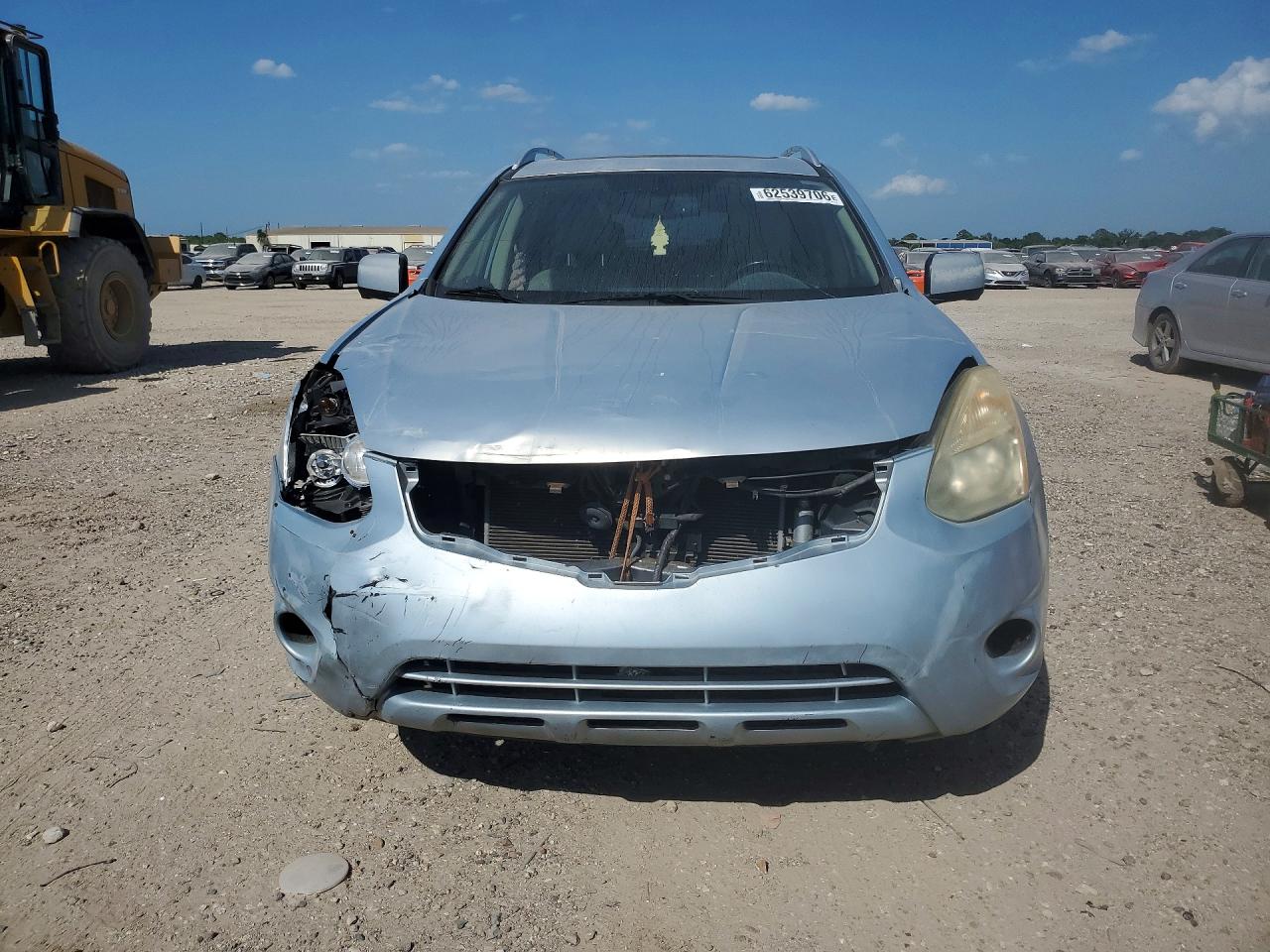 2012 Nissan Rogue S Silver vin: JN8AS5MT5CW254731