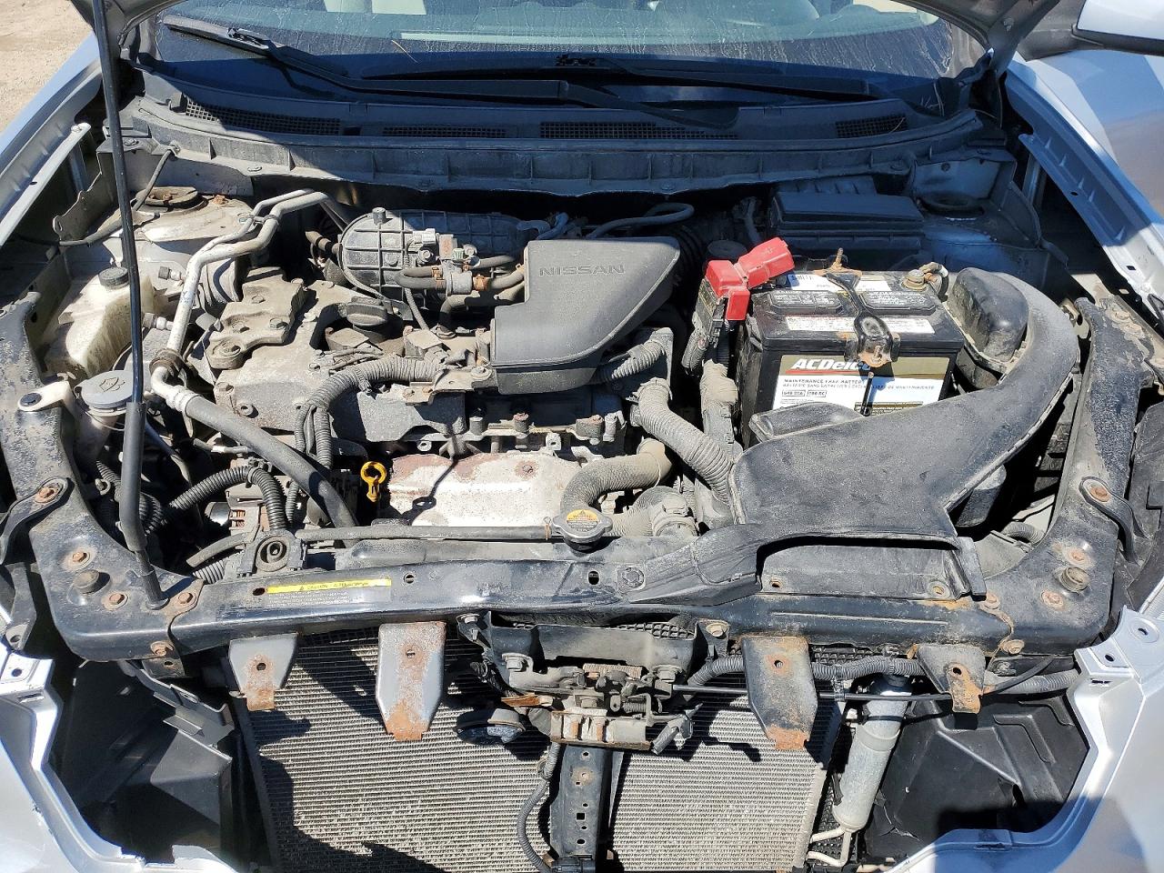 2012 Nissan Rogue S Silver vin: JN8AS5MT5CW258875