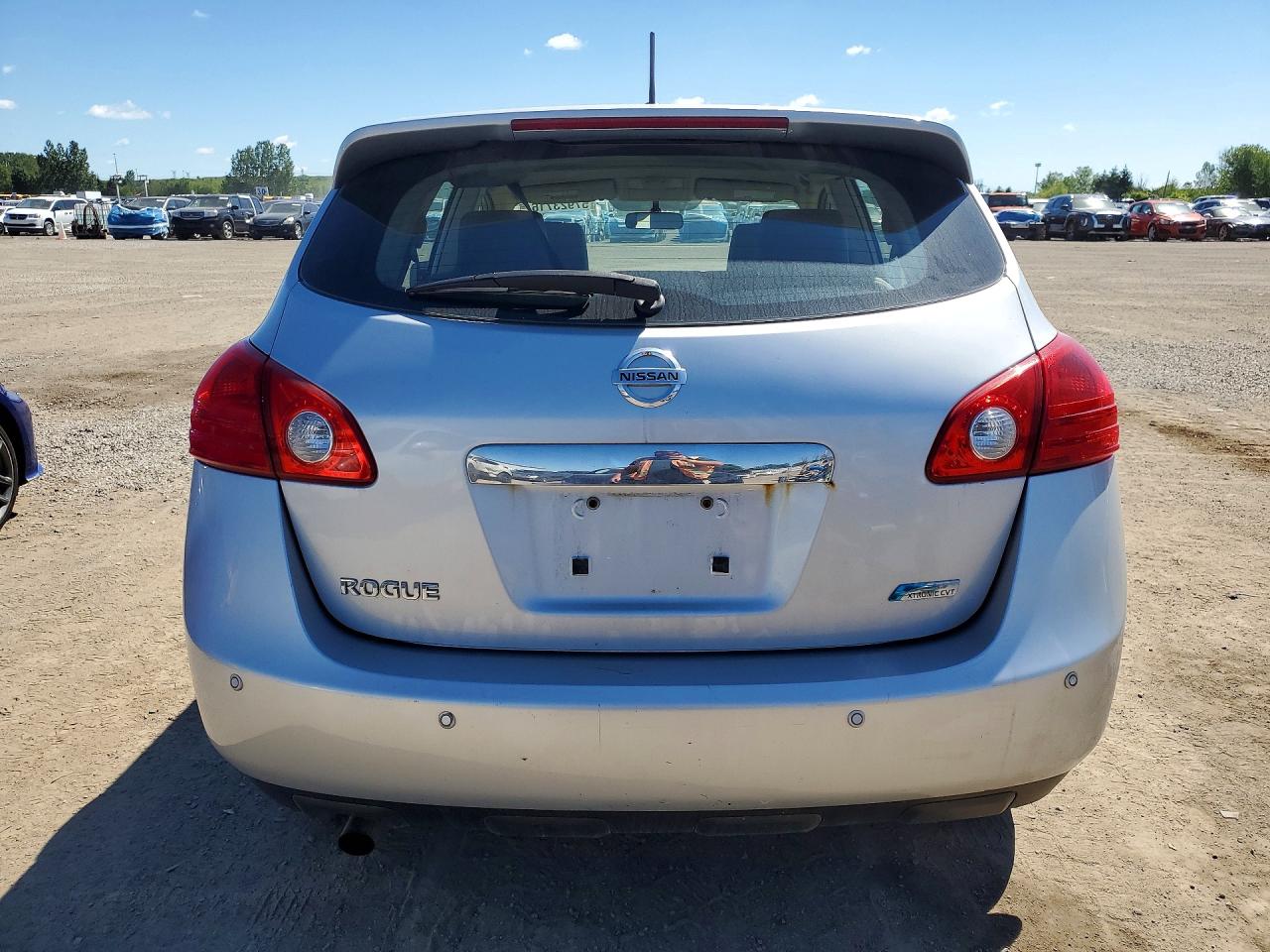 2012 Nissan Rogue S Silver vin: JN8AS5MT5CW258875