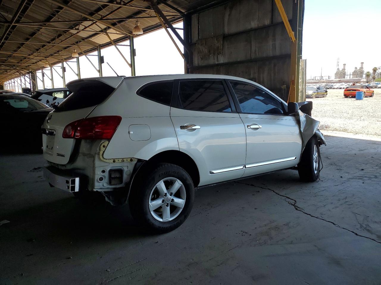 2012 Nissan Rogue S Белый vin: JN8AS5MT5CW260142