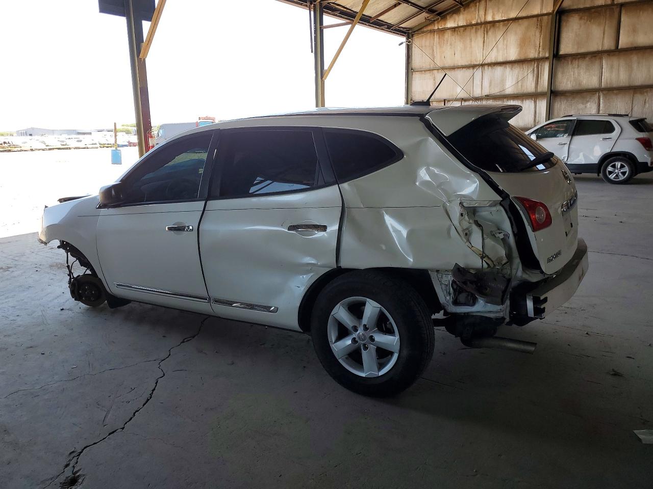 2012 Nissan Rogue S Белый vin: JN8AS5MT5CW260142