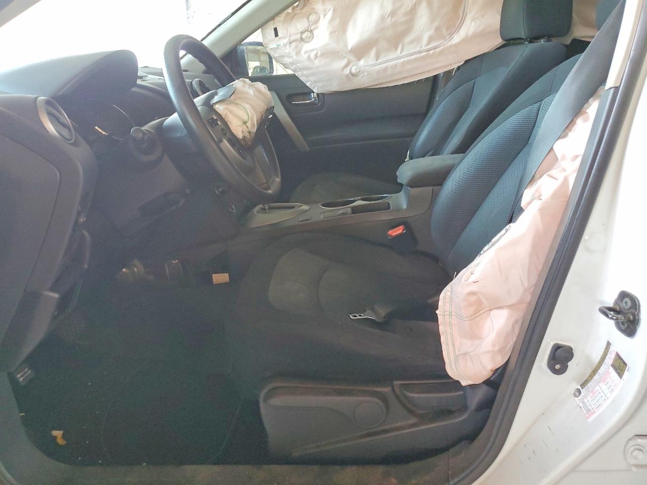 2012 Nissan Rogue S Белый vin: JN8AS5MT5CW260142