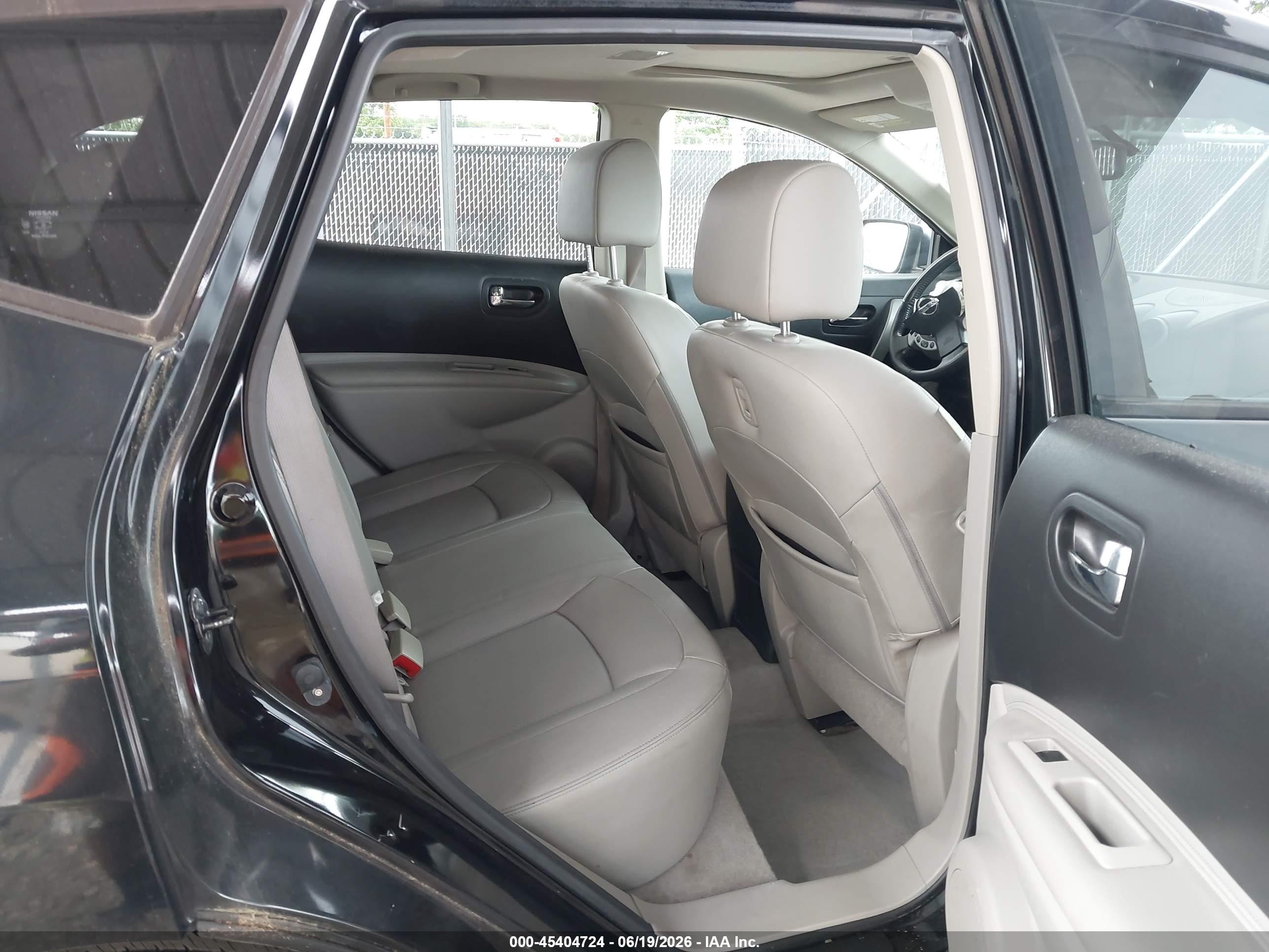 2012 Nissan Rogue Sv W/sl Pkg Черный vin: JN8AS5MT5CW267883