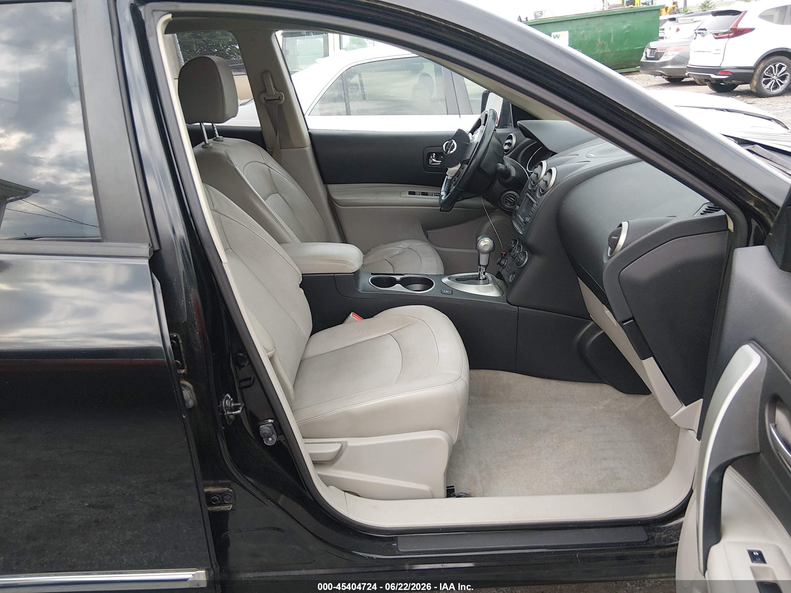 2012 Nissan Rogue Sv W/sl Pkg Черный vin: JN8AS5MT5CW267883