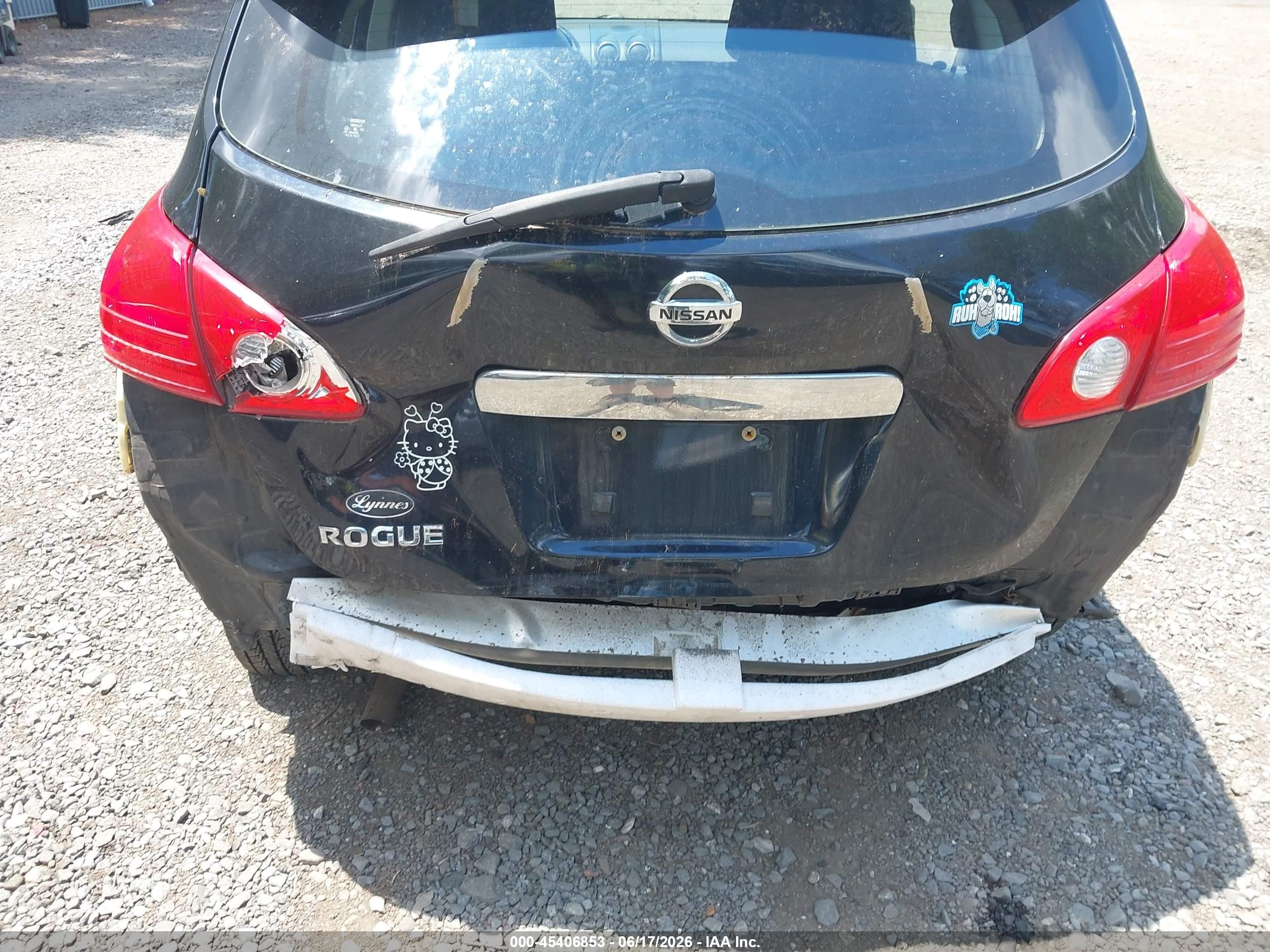 2012 Nissan Rogue S Black vin: JN8AS5MT5CW269360