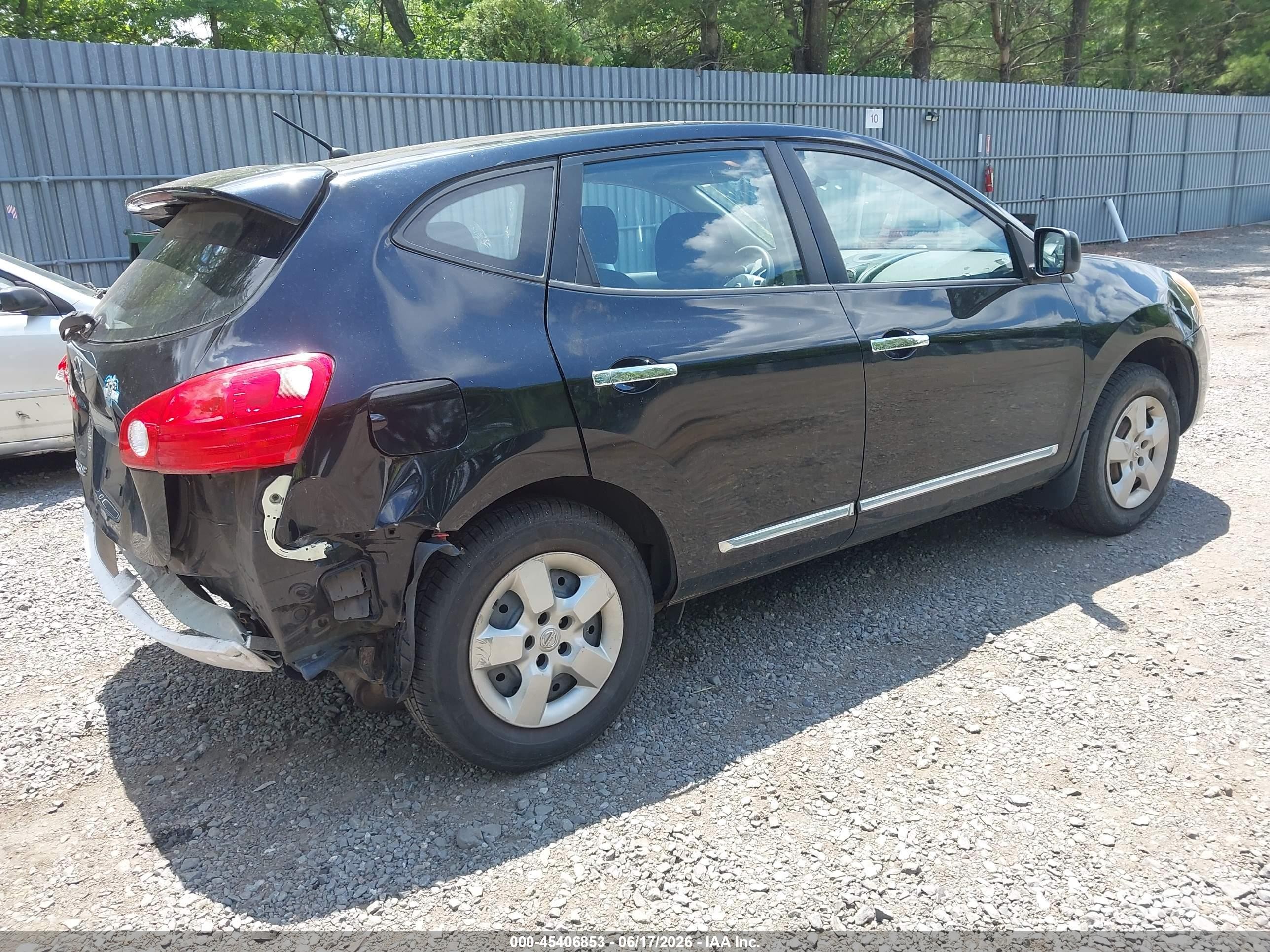 2012 Nissan Rogue S Black vin: JN8AS5MT5CW269360