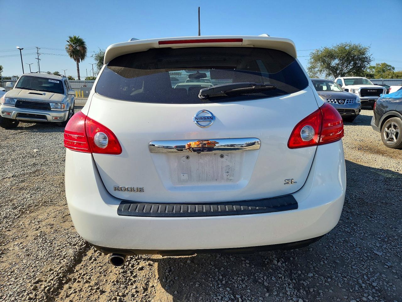 2012 Nissan Rogue S White vin: JN8AS5MT5CW274638