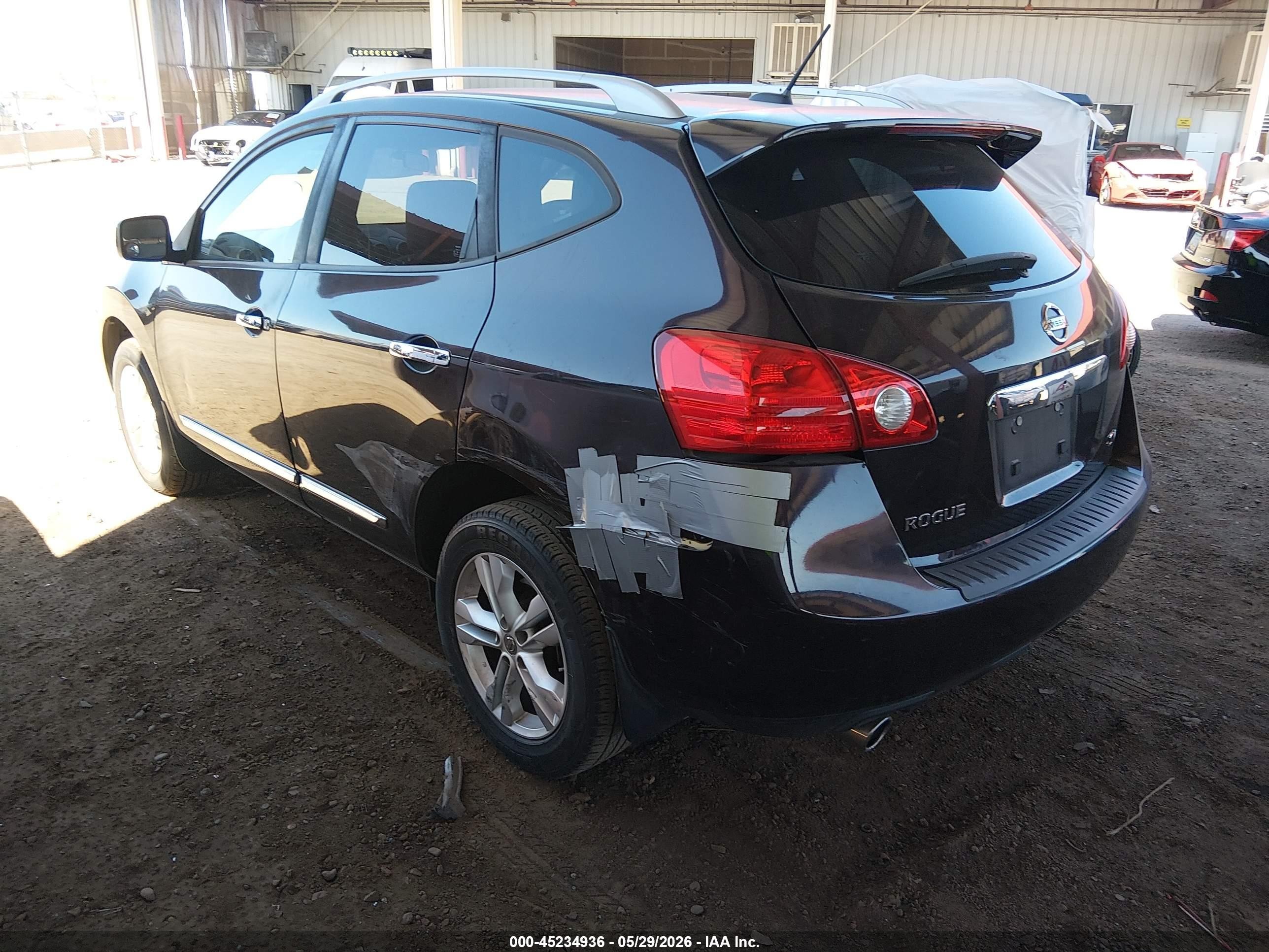 2012 Nissan Rogue Sv Фиолетовый vin: JN8AS5MT5CW277460