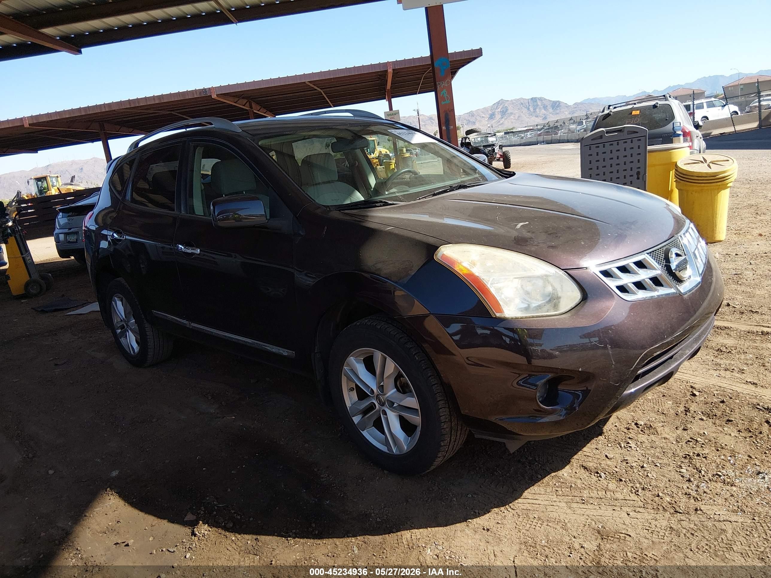 2012 Nissan Rogue Sv Фиолетовый vin: JN8AS5MT5CW277460