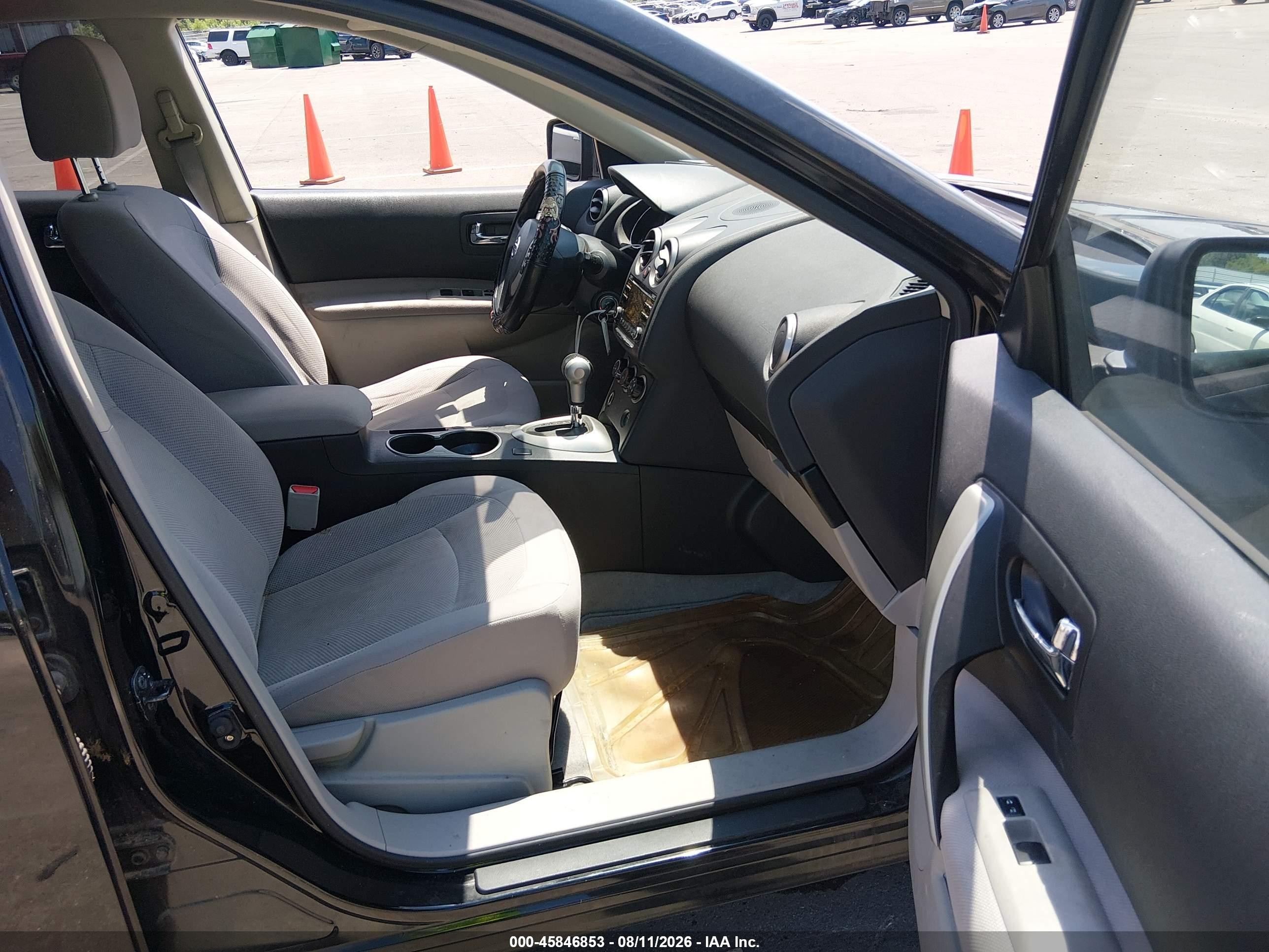 2012 Nissan Rogue S Black vin: JN8AS5MT5CW281489