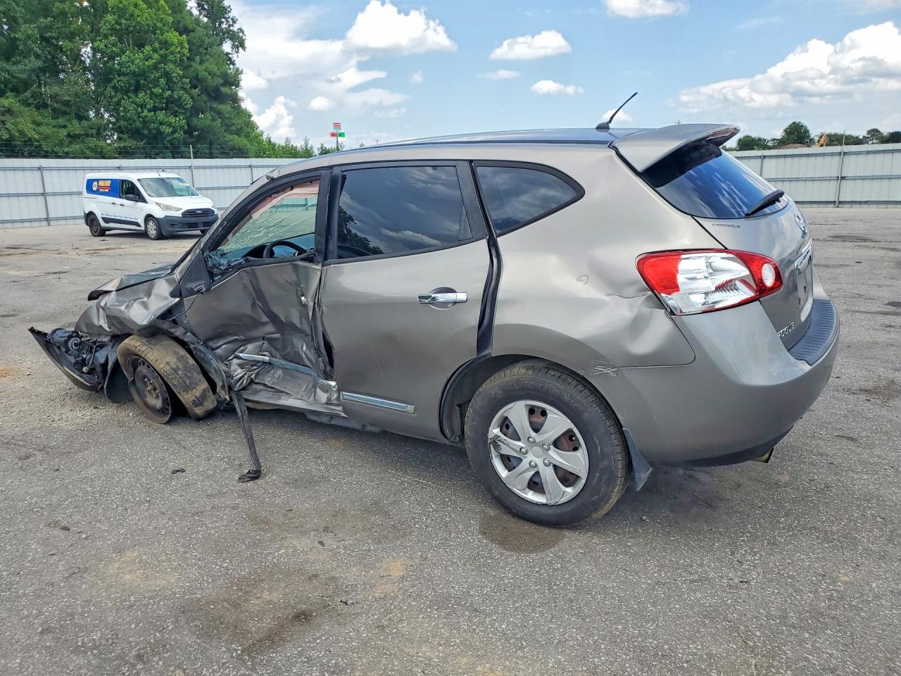 2012 Nissan Rogue S Gray vin: JN8AS5MT5CW283680