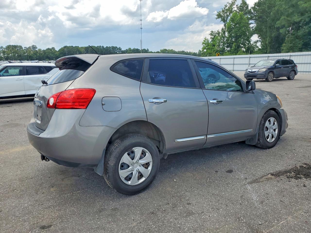2012 Nissan Rogue S Gray vin: JN8AS5MT5CW283680