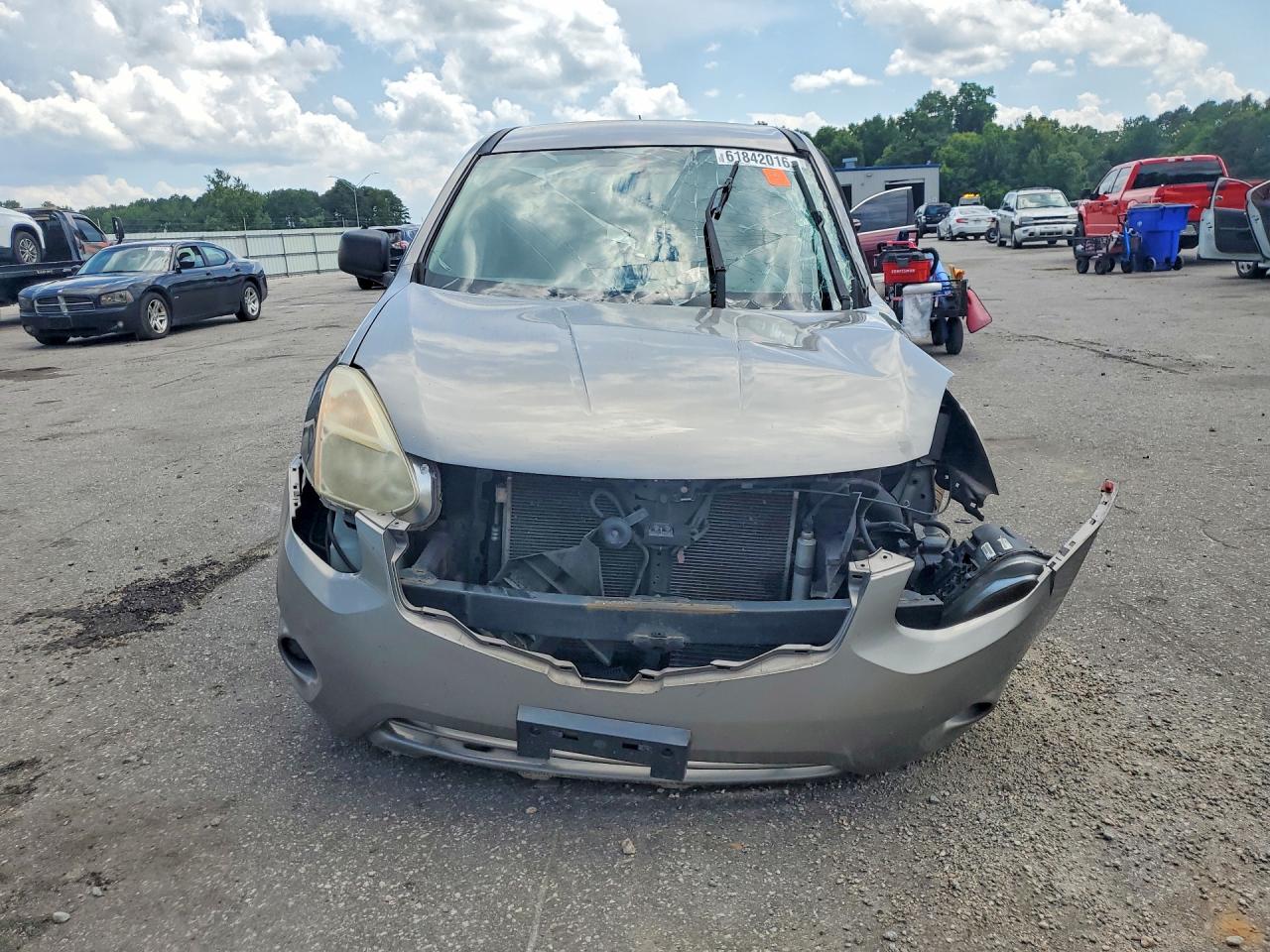 2012 Nissan Rogue S Gray vin: JN8AS5MT5CW283680