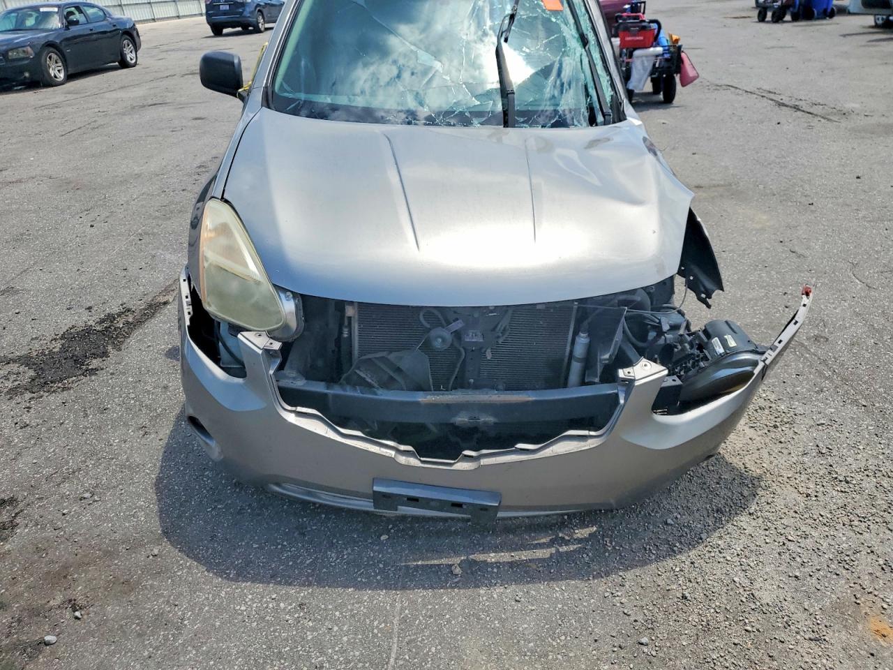 2012 Nissan Rogue S Gray vin: JN8AS5MT5CW283680