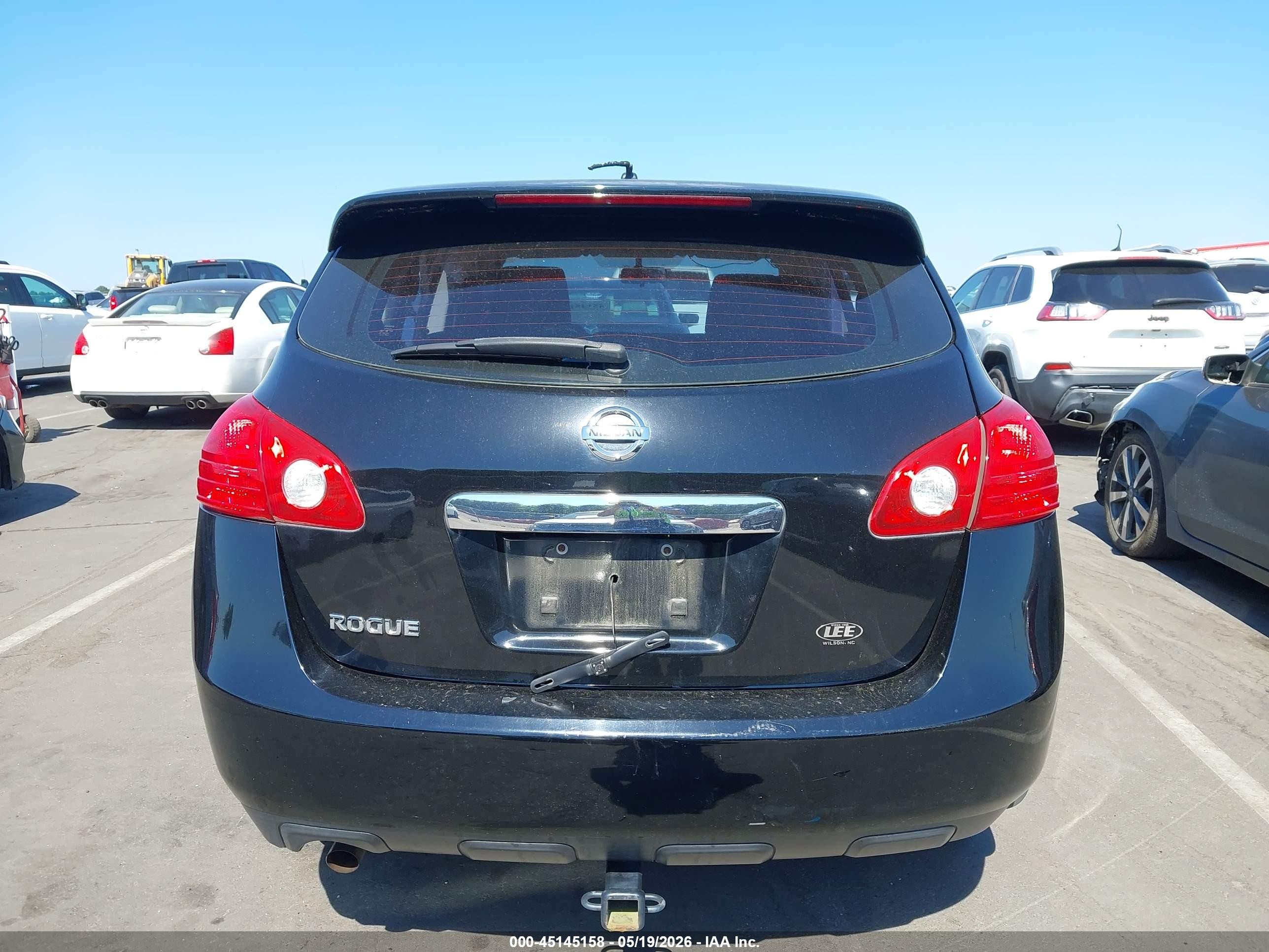 2012 Nissan Rogue S Black vin: JN8AS5MT5CW283825
