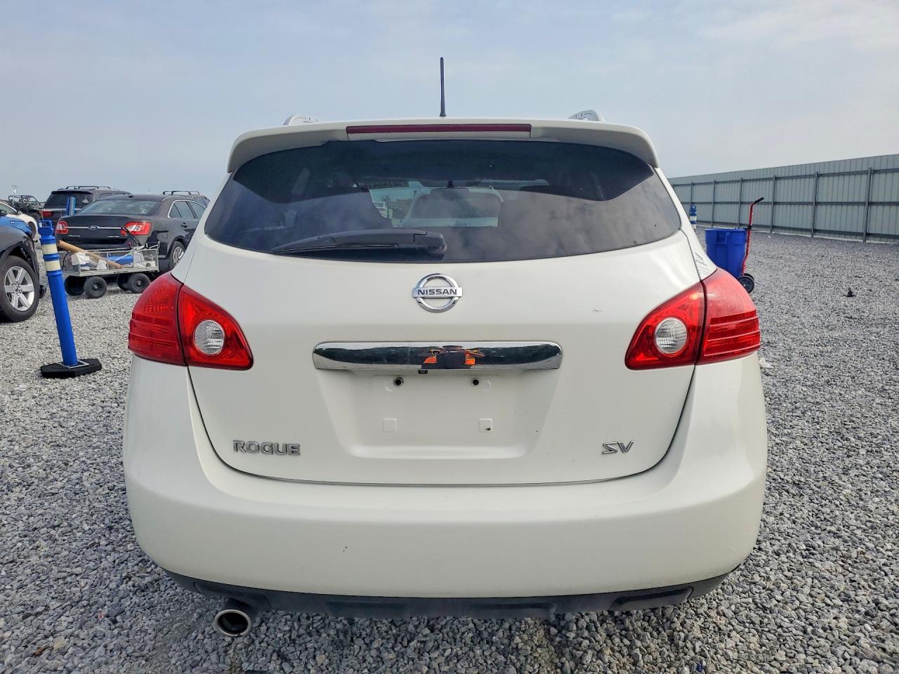 2012 Nissan Rogue S White vin: JN8AS5MT5CW285400