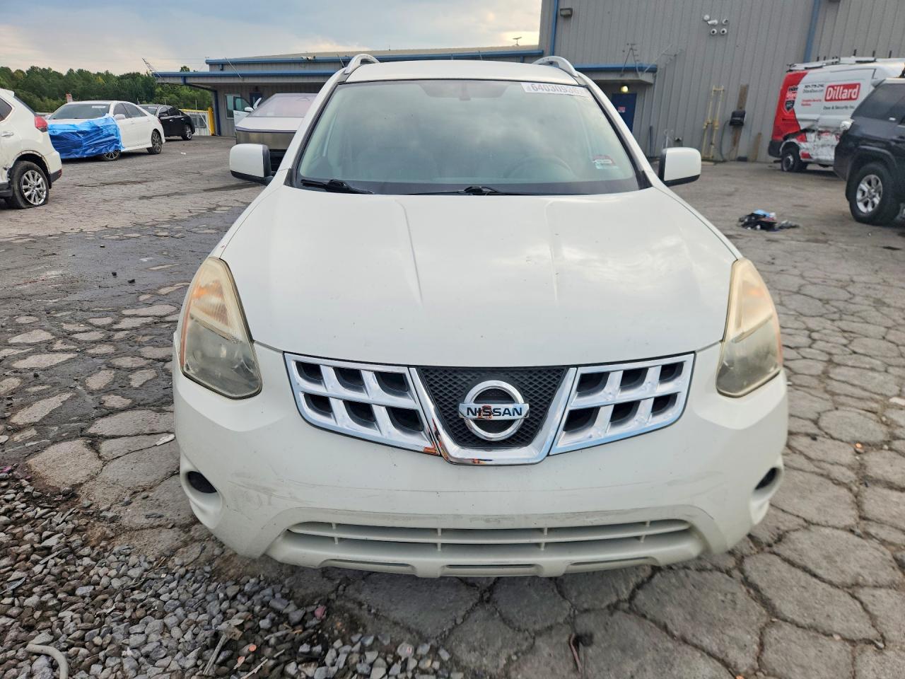 2012 Nissan Rogue S Белый vin: JN8AS5MT5CW302311