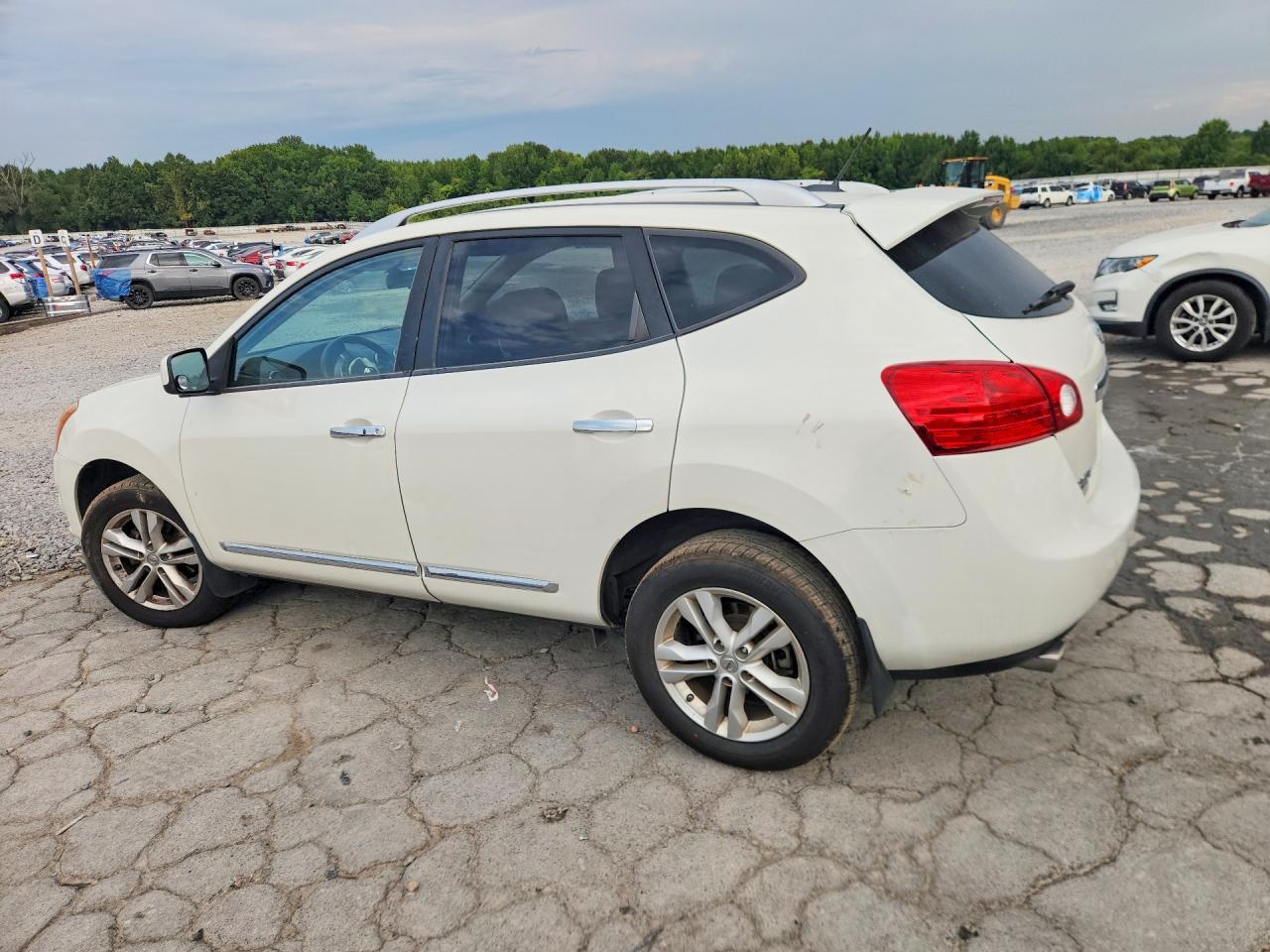 2012 Nissan Rogue S Белый vin: JN8AS5MT5CW302311