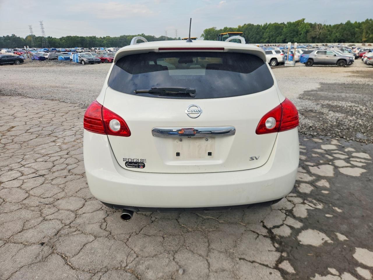 2012 Nissan Rogue S Белый vin: JN8AS5MT5CW302311