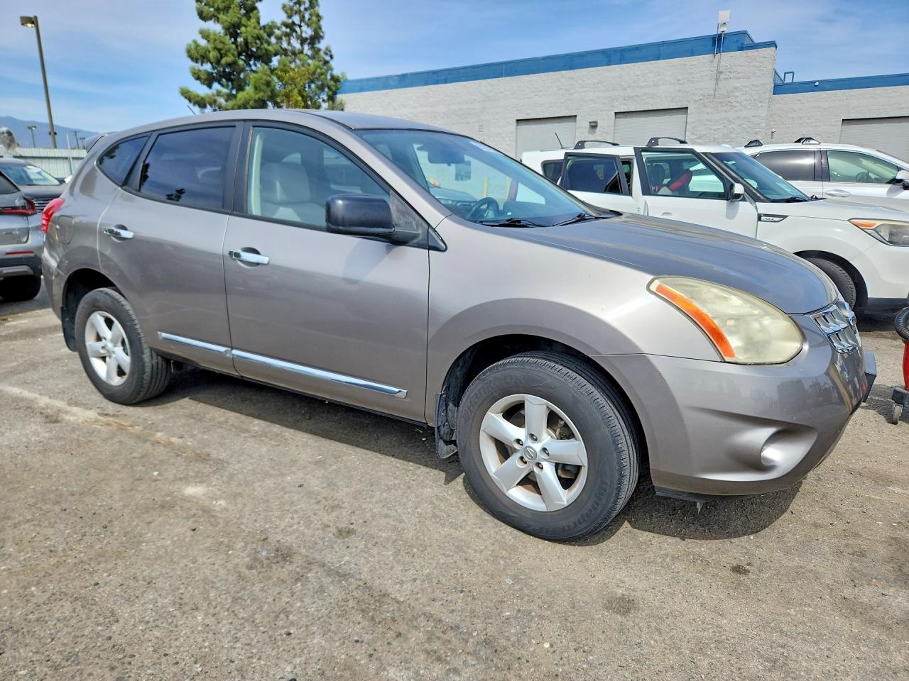 2012 Nissan Rogue S Gray vin: JN8AS5MT5CW303183