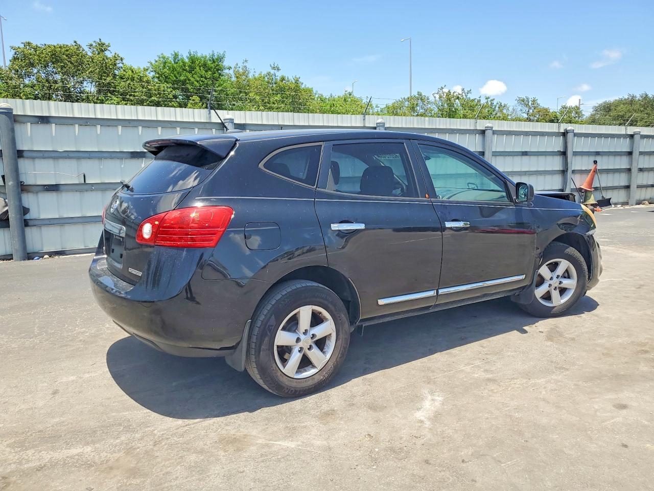 2012 Nissan Rogue S Black vin: JN8AS5MT5CW601037
