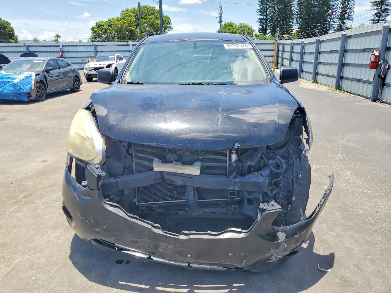 2012 Nissan Rogue S Black vin: JN8AS5MT5CW601037