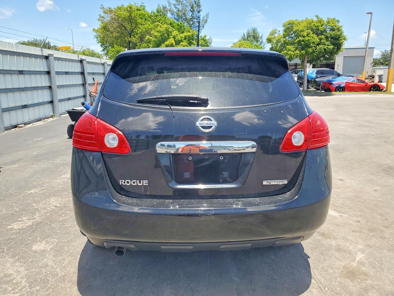 2012 Nissan Rogue S Black vin: JN8AS5MT5CW601037