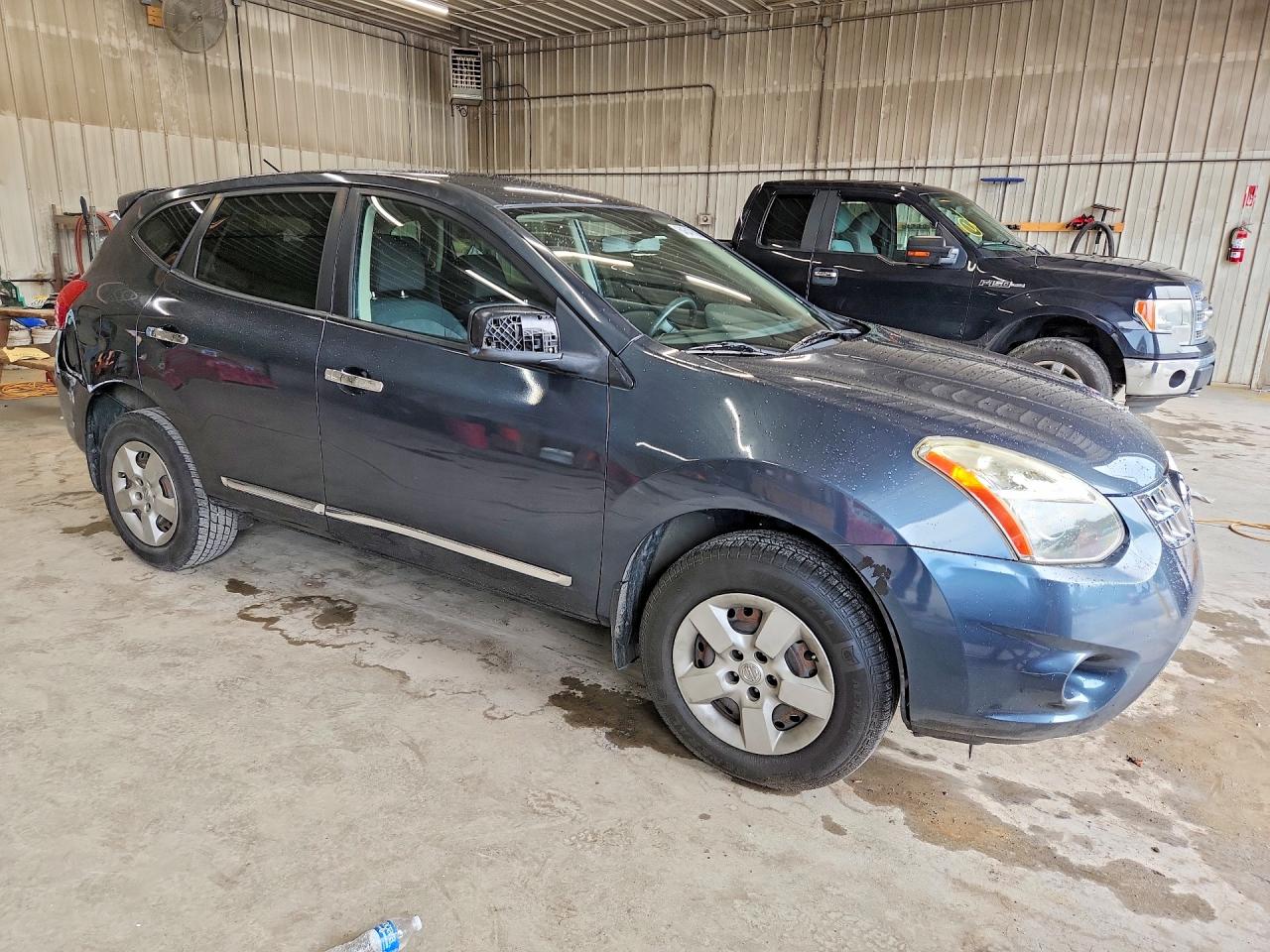 2012 Nissan Rogue S Blue vin: JN8AS5MT5CW608473