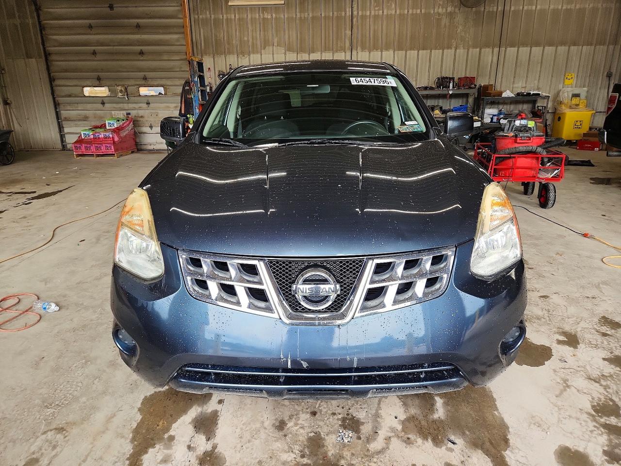 2012 Nissan Rogue S Blue vin: JN8AS5MT5CW608473