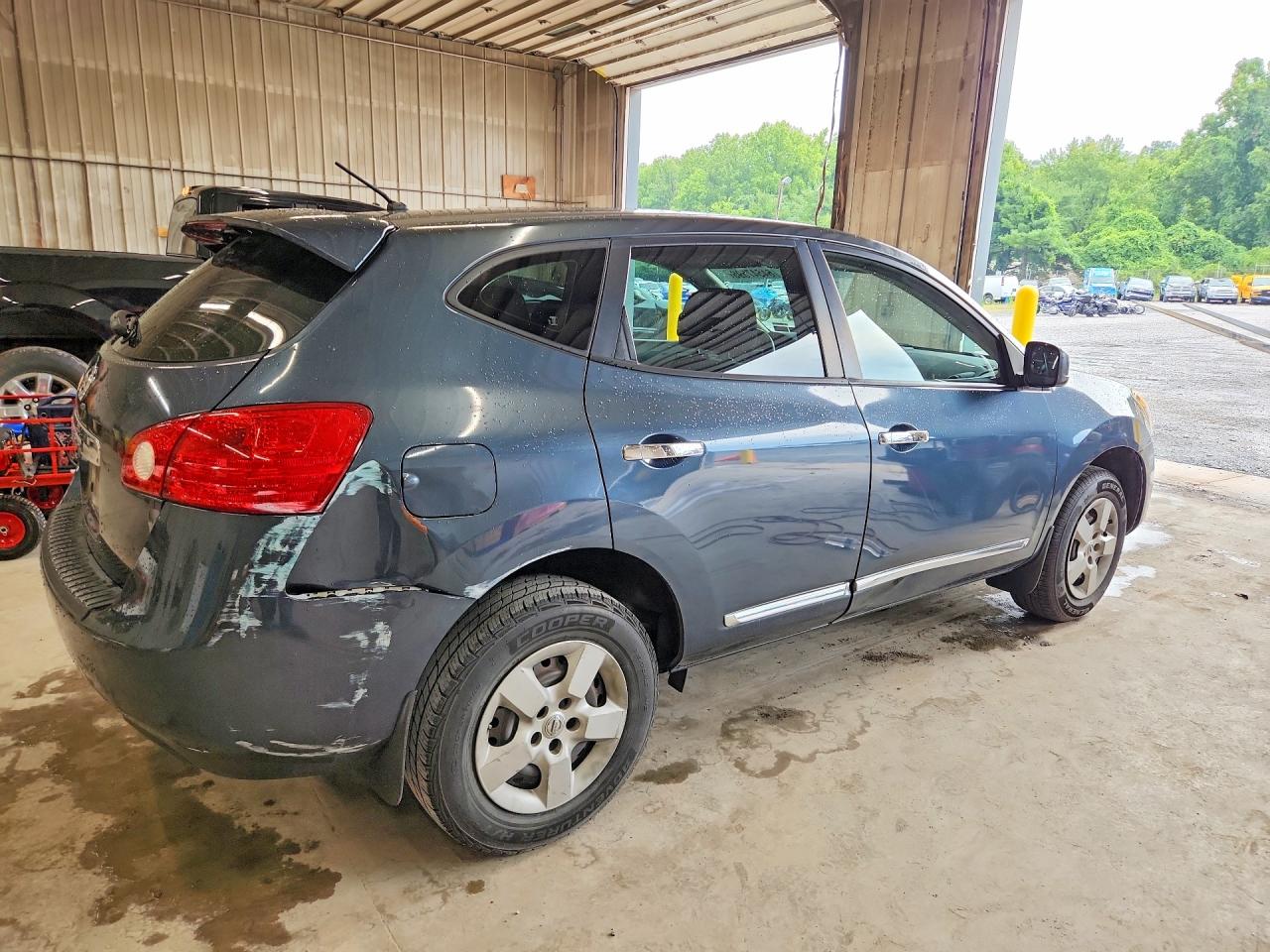 2012 Nissan Rogue S Blue vin: JN8AS5MT5CW608473