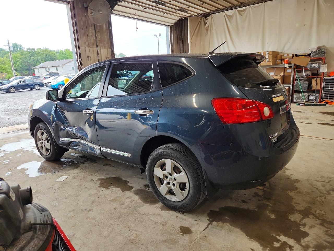 2012 Nissan Rogue S Blue vin: JN8AS5MT5CW608473