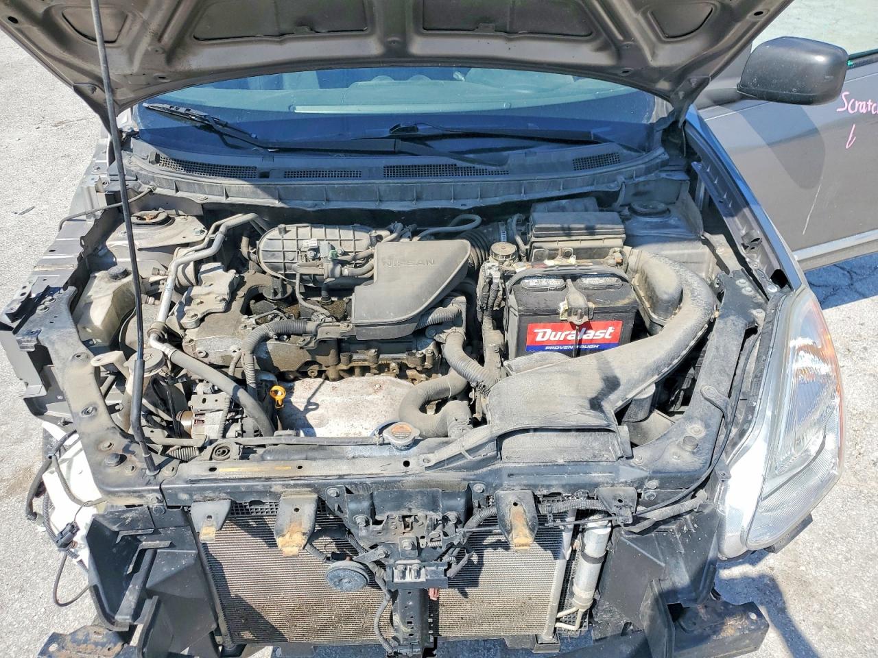2012 Nissan Rogue S Gray vin: JN8AS5MT5CW608912