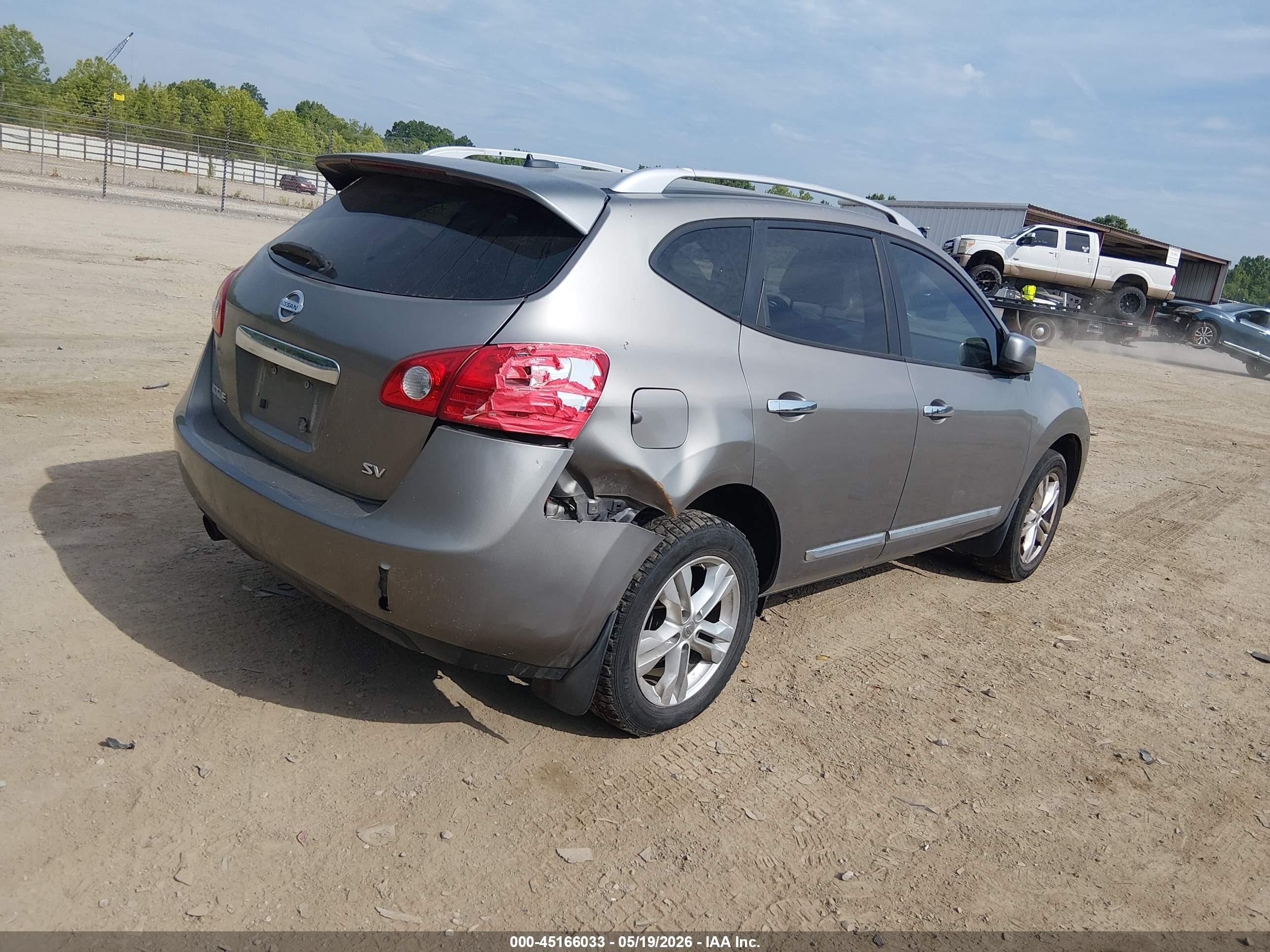2012 Nissan Rogue Sv Gold vin: JN8AS5MT5CW609154