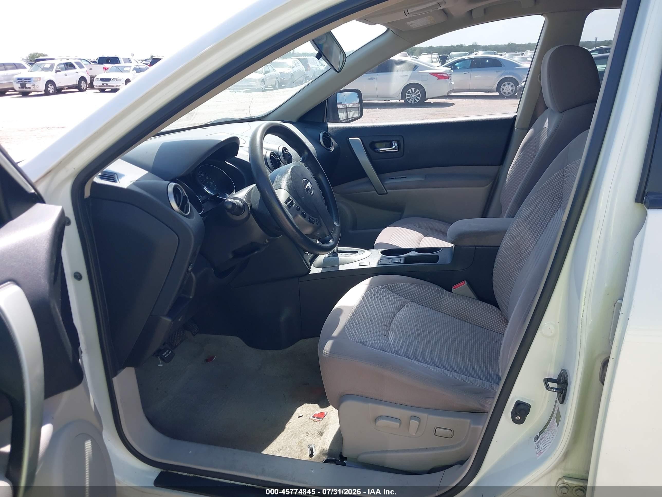 2013 Nissan Rogue Sv White vin: JN8AS5MT5DW005041