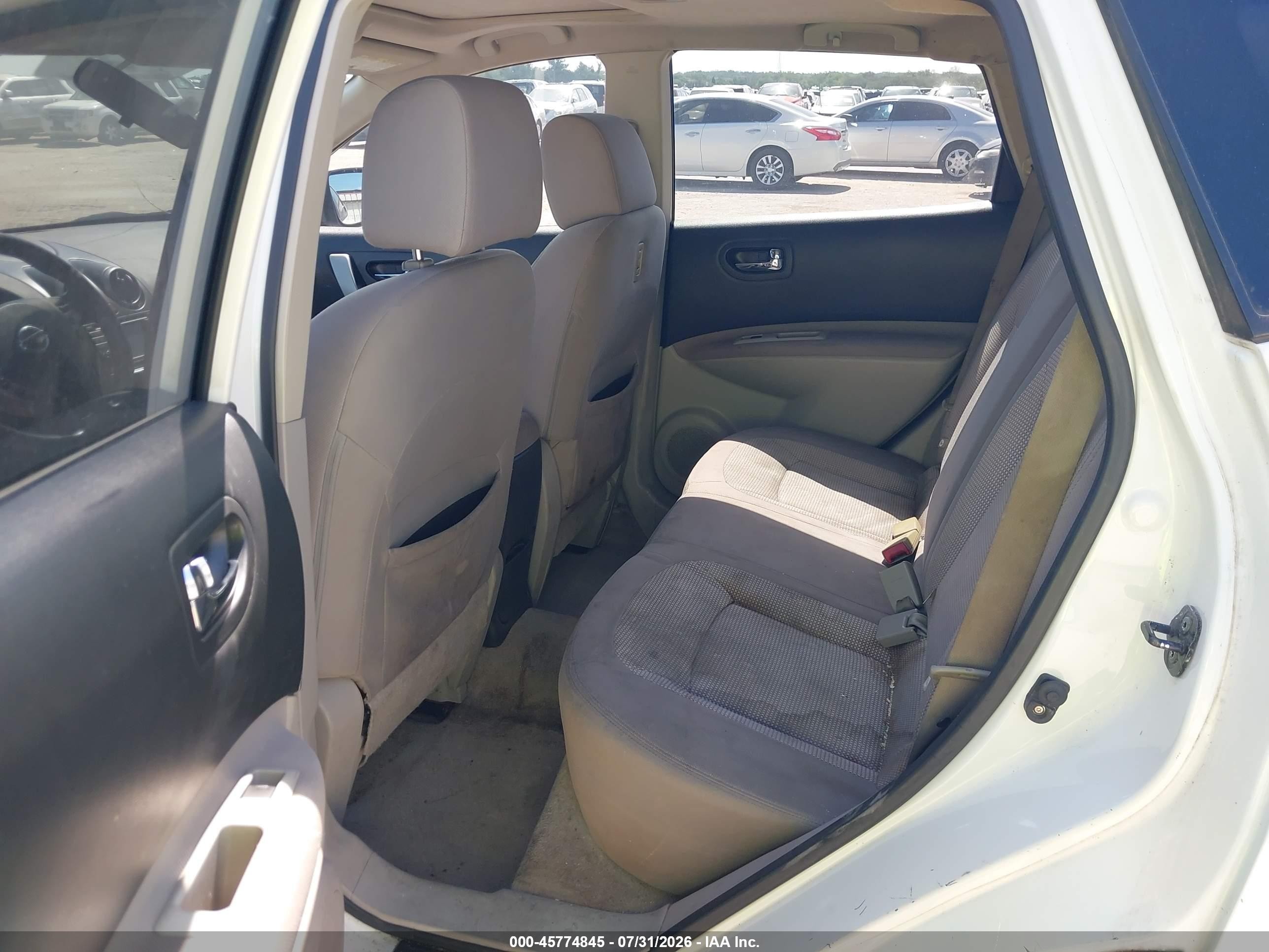 2013 Nissan Rogue Sv White vin: JN8AS5MT5DW005041