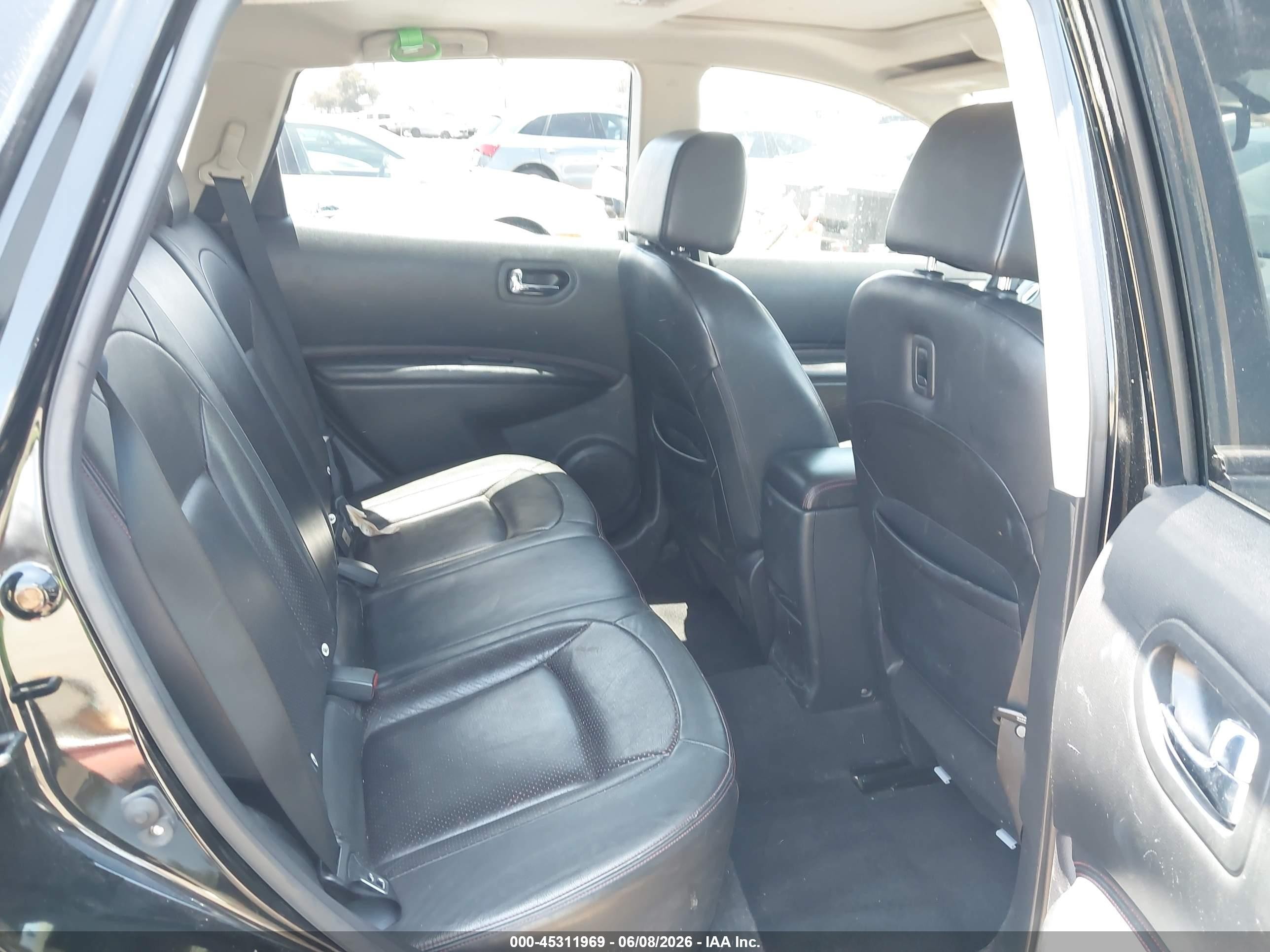 2013 Nissan Rogue Sv W/sl Pkg Black vin: JN8AS5MT5DW008778