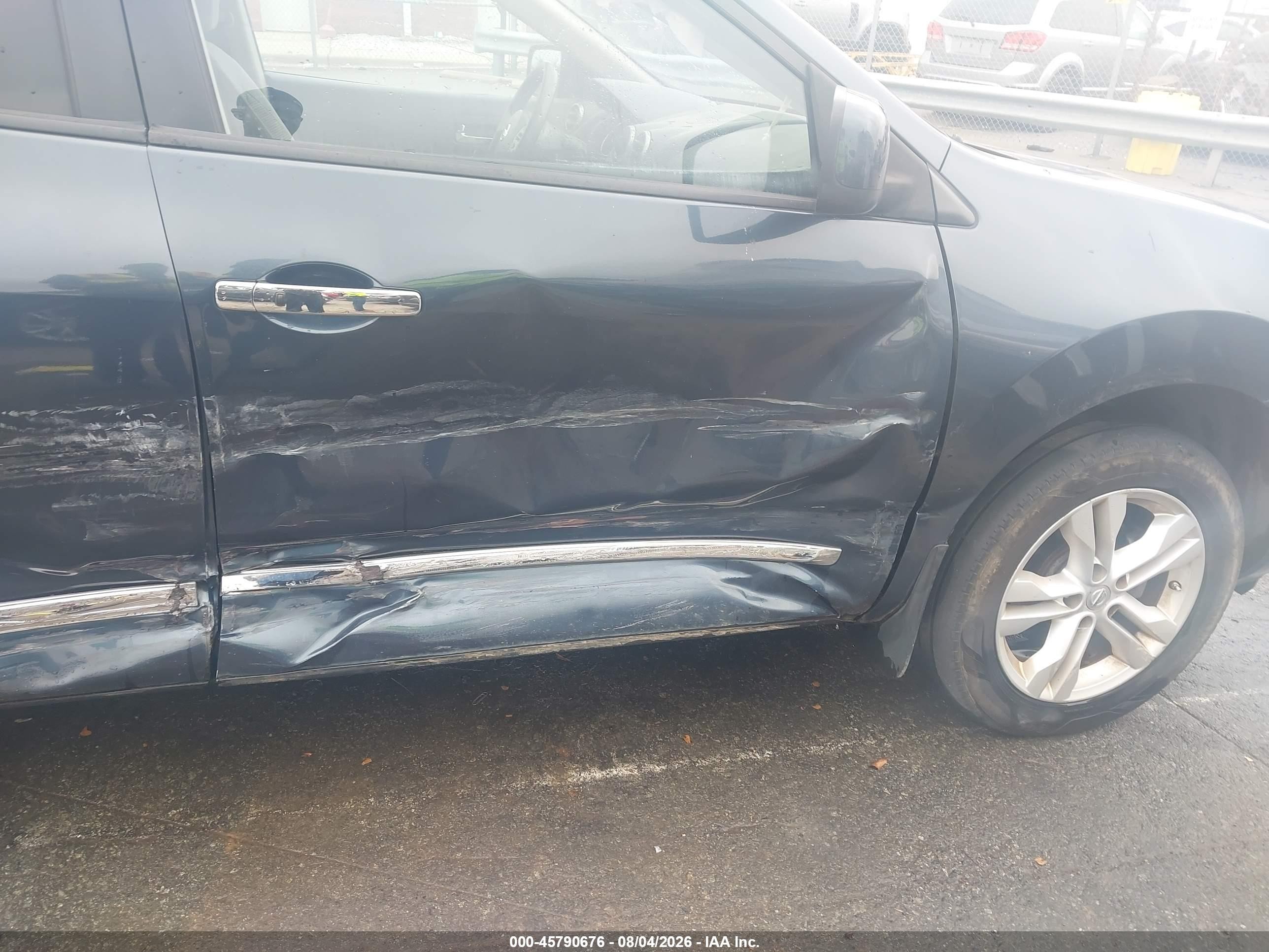 2013 Nissan Rogue Sv Blue vin: JN8AS5MT5DW015519